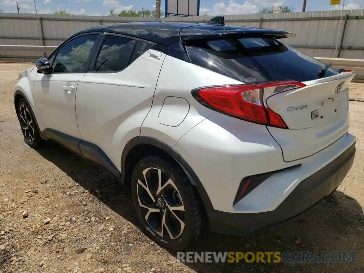 3 Photograph of a damaged car JTNKHMBX1K1031642 TOYOTA C-HR 2019