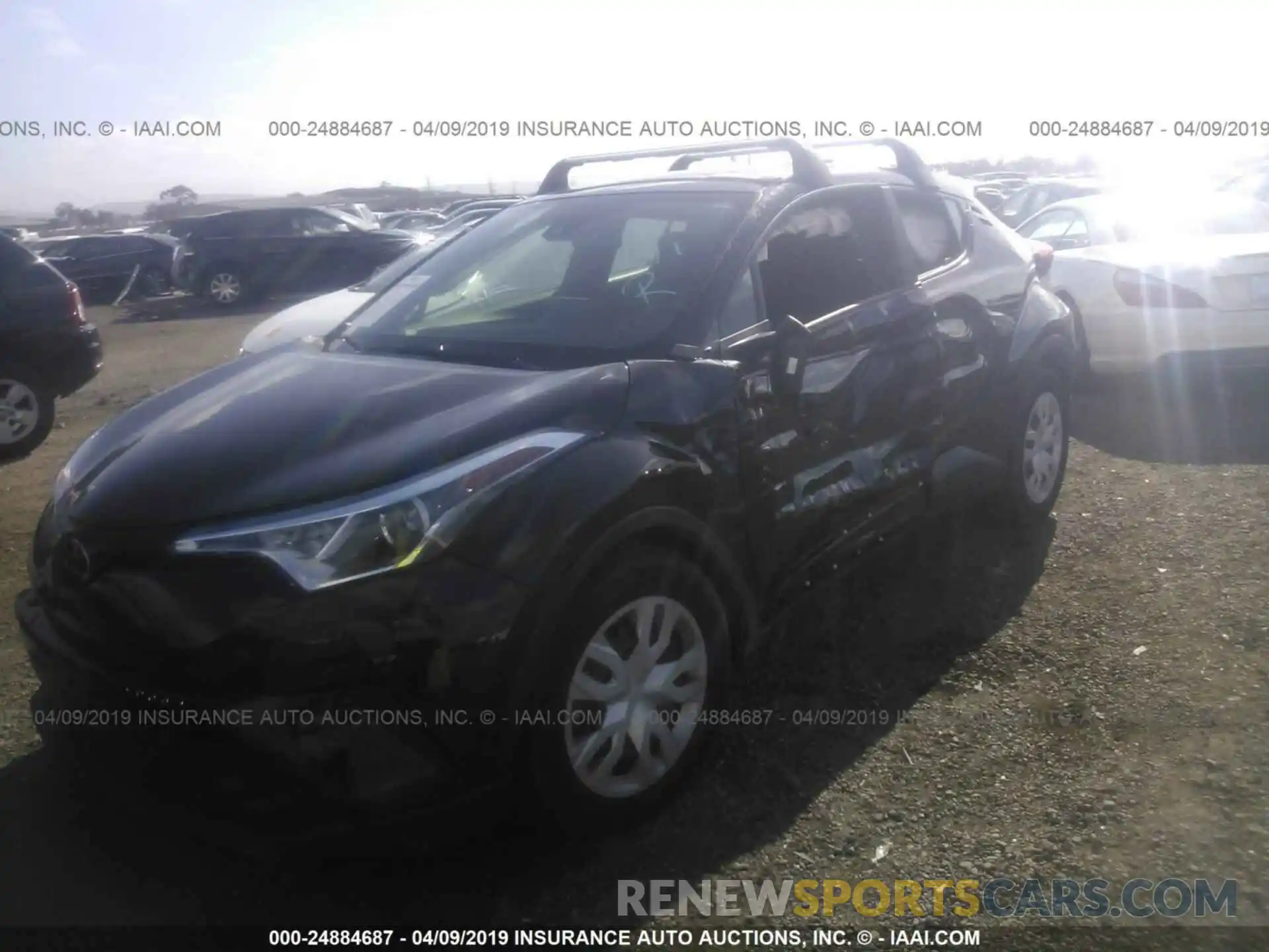 2 Photograph of a damaged car JTNKHMBX1K1032211 TOYOTA C-HR 2019