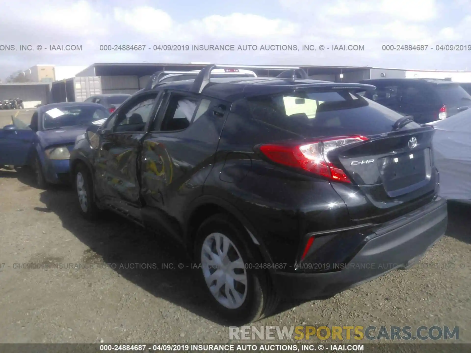 3 Photograph of a damaged car JTNKHMBX1K1032211 TOYOTA C-HR 2019