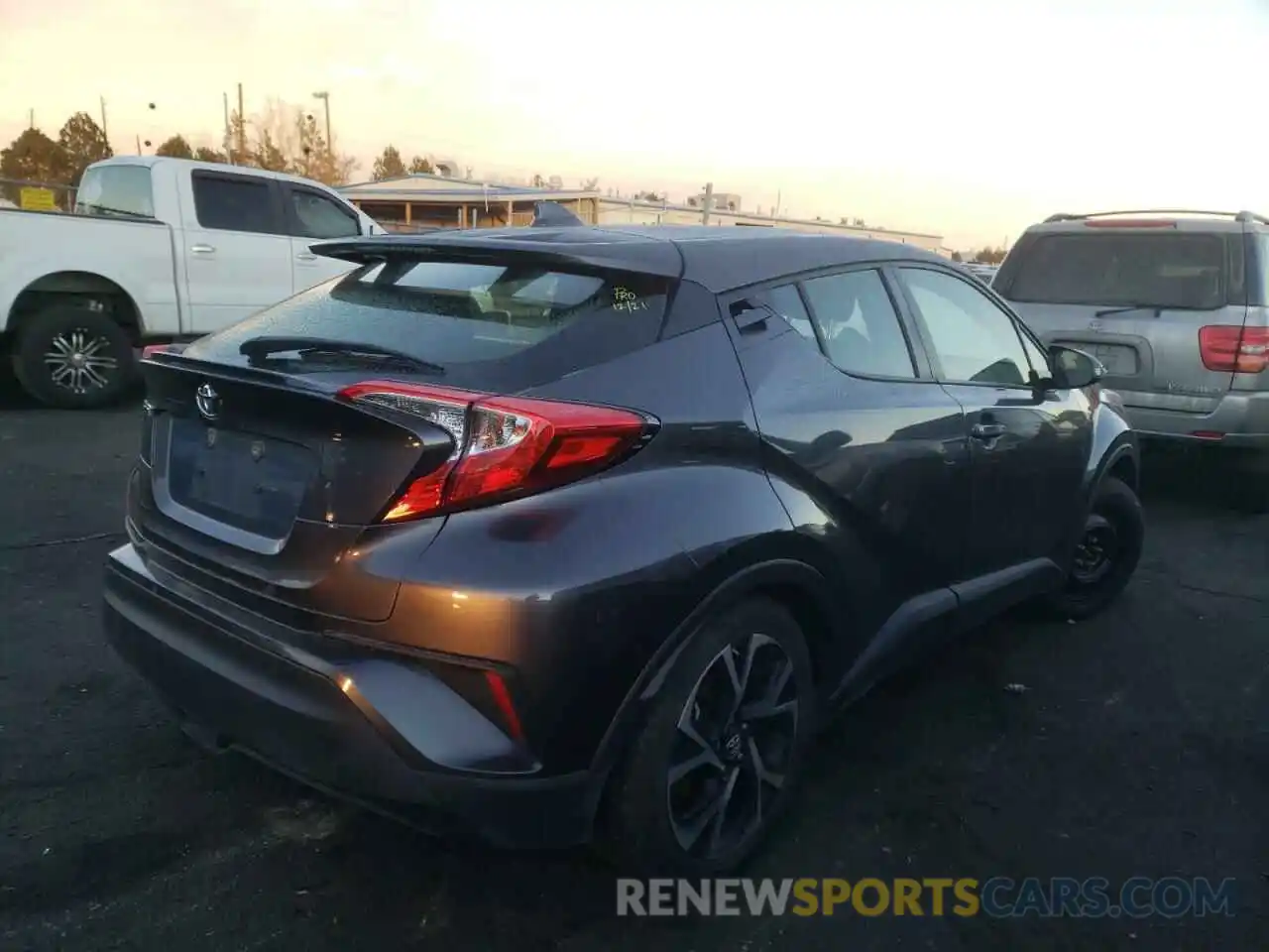 4 Photograph of a damaged car JTNKHMBX1K1033195 TOYOTA C-HR 2019