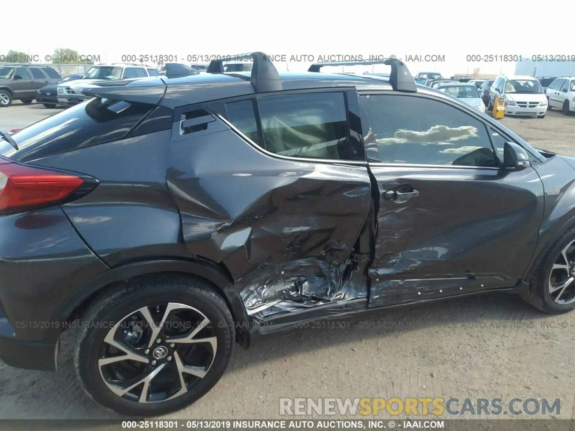 6 Photograph of a damaged car JTNKHMBX1K1034203 TOYOTA C-HR 2019