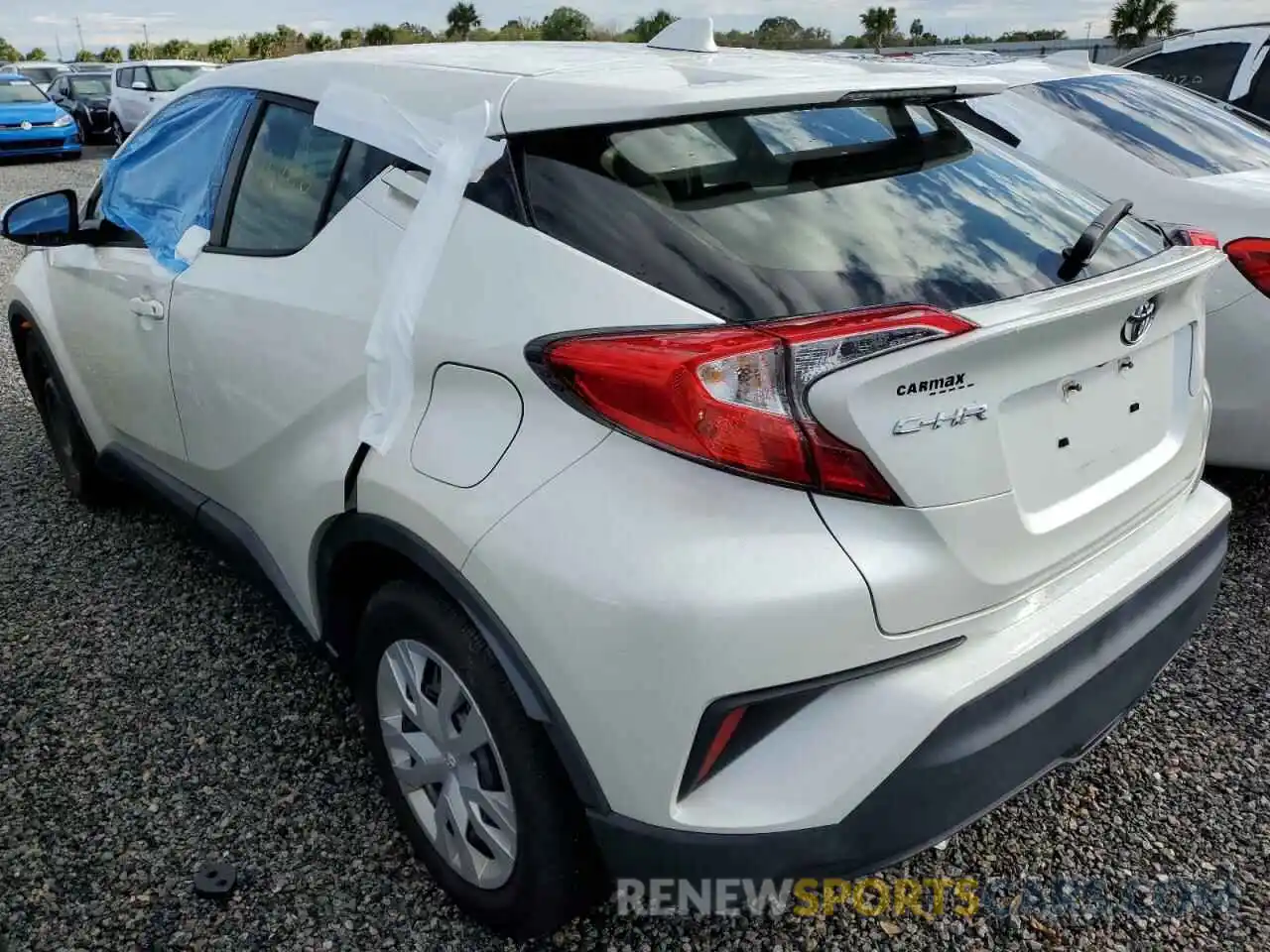 3 Photograph of a damaged car JTNKHMBX1K1034461 TOYOTA C-HR 2019