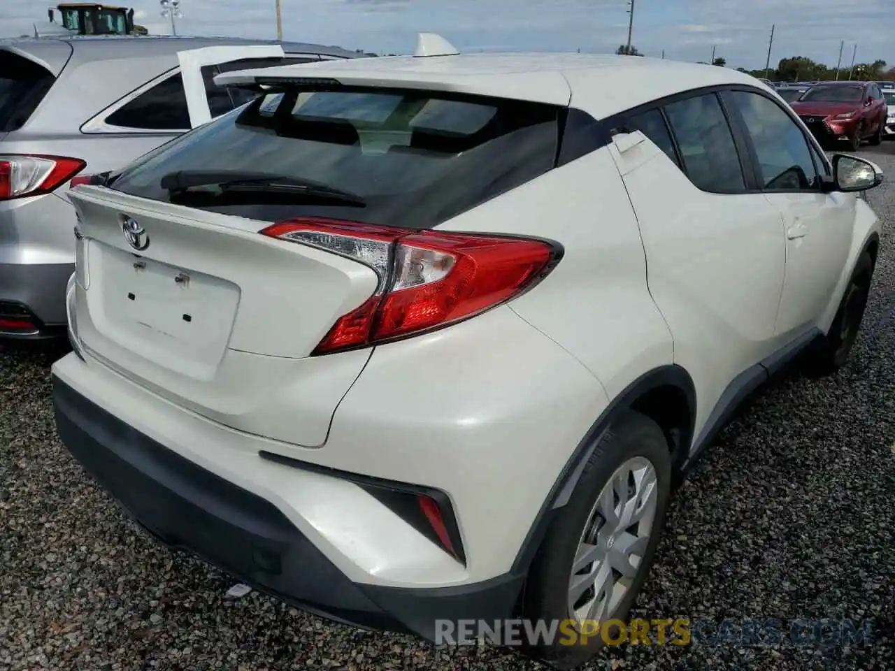 4 Photograph of a damaged car JTNKHMBX1K1034461 TOYOTA C-HR 2019