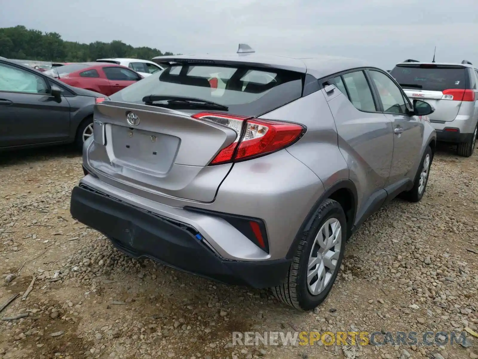 4 Photograph of a damaged car JTNKHMBX1K1034704 TOYOTA C-HR 2019