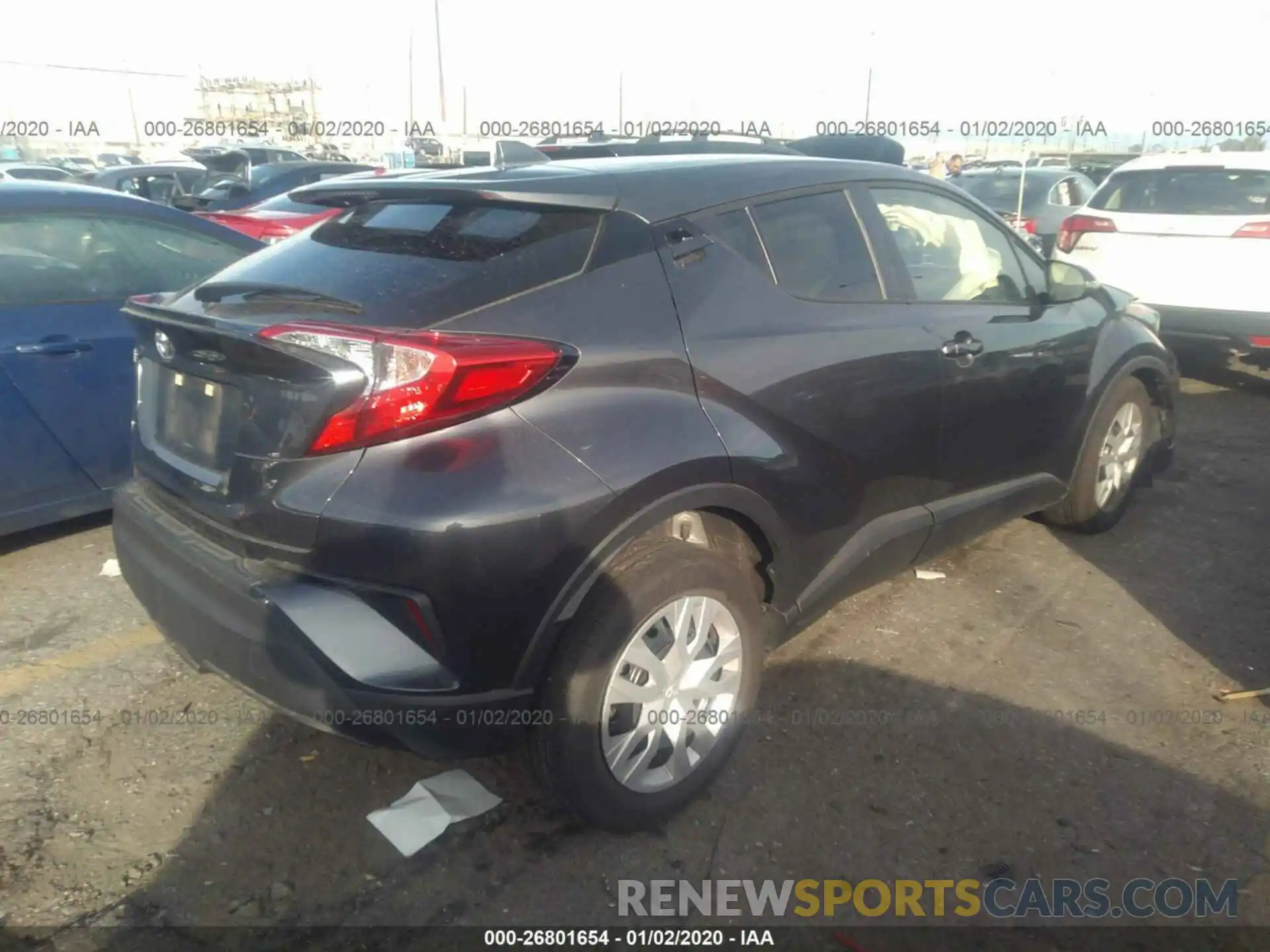 4 Photograph of a damaged car JTNKHMBX1K1035013 TOYOTA C-HR 2019