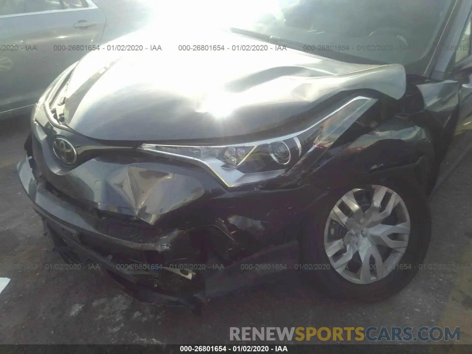 6 Photograph of a damaged car JTNKHMBX1K1035013 TOYOTA C-HR 2019