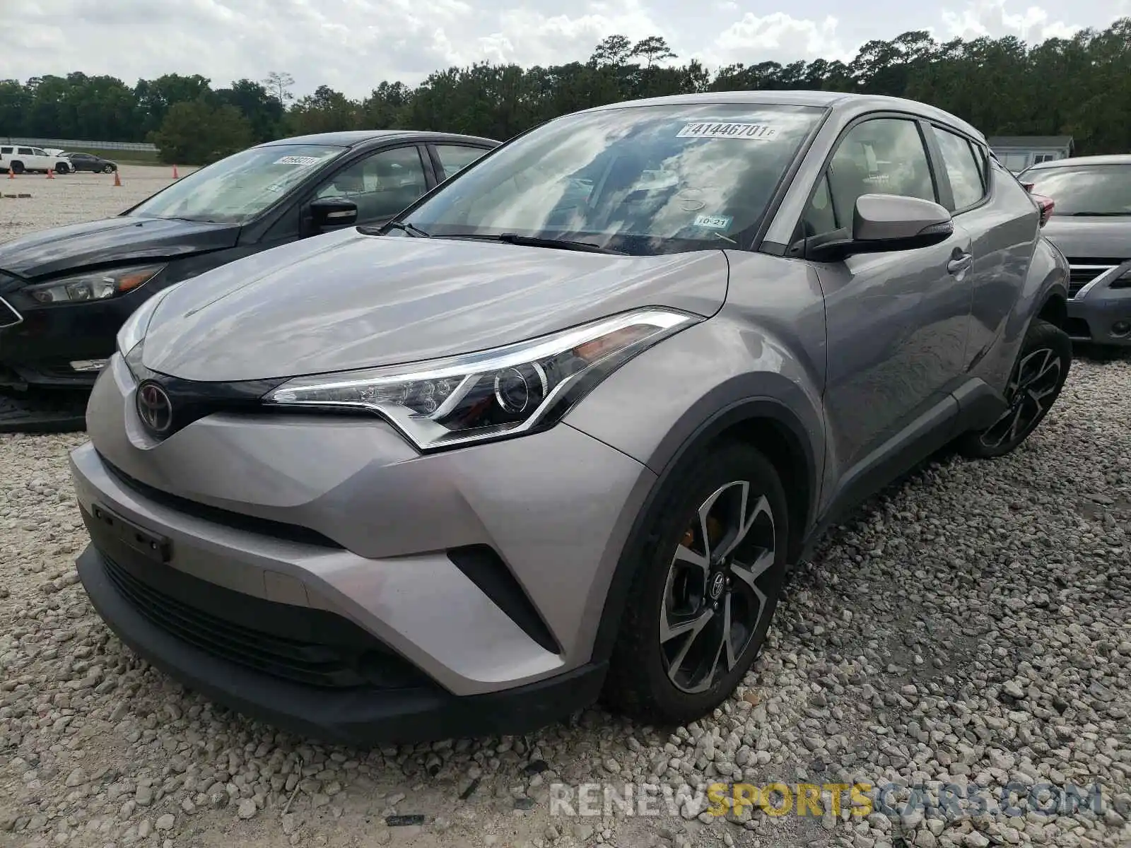 2 Фотография поврежденного автомобиля JTNKHMBX1K1035335 TOYOTA C-HR 2019