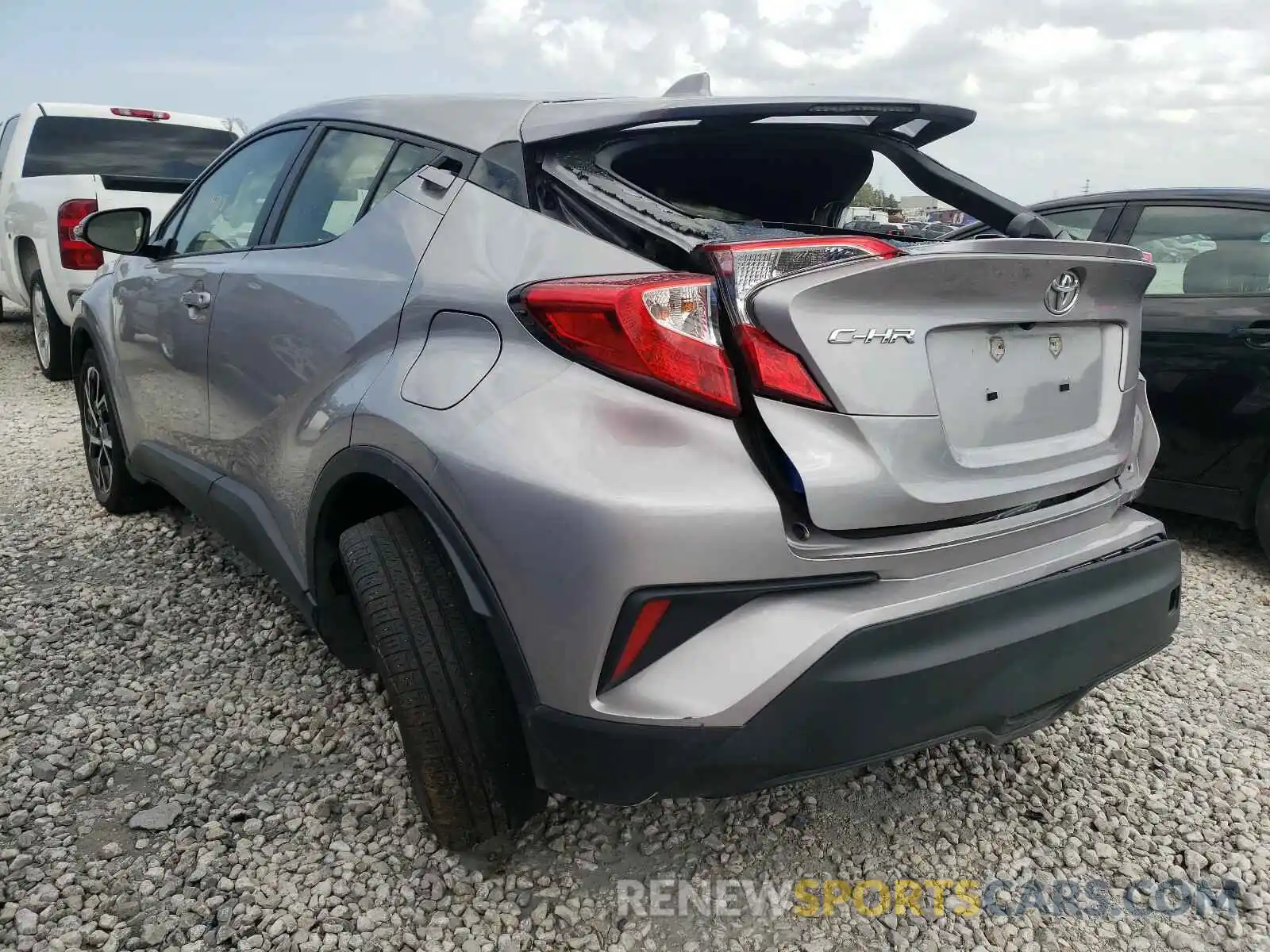 3 Photograph of a damaged car JTNKHMBX1K1035335 TOYOTA C-HR 2019