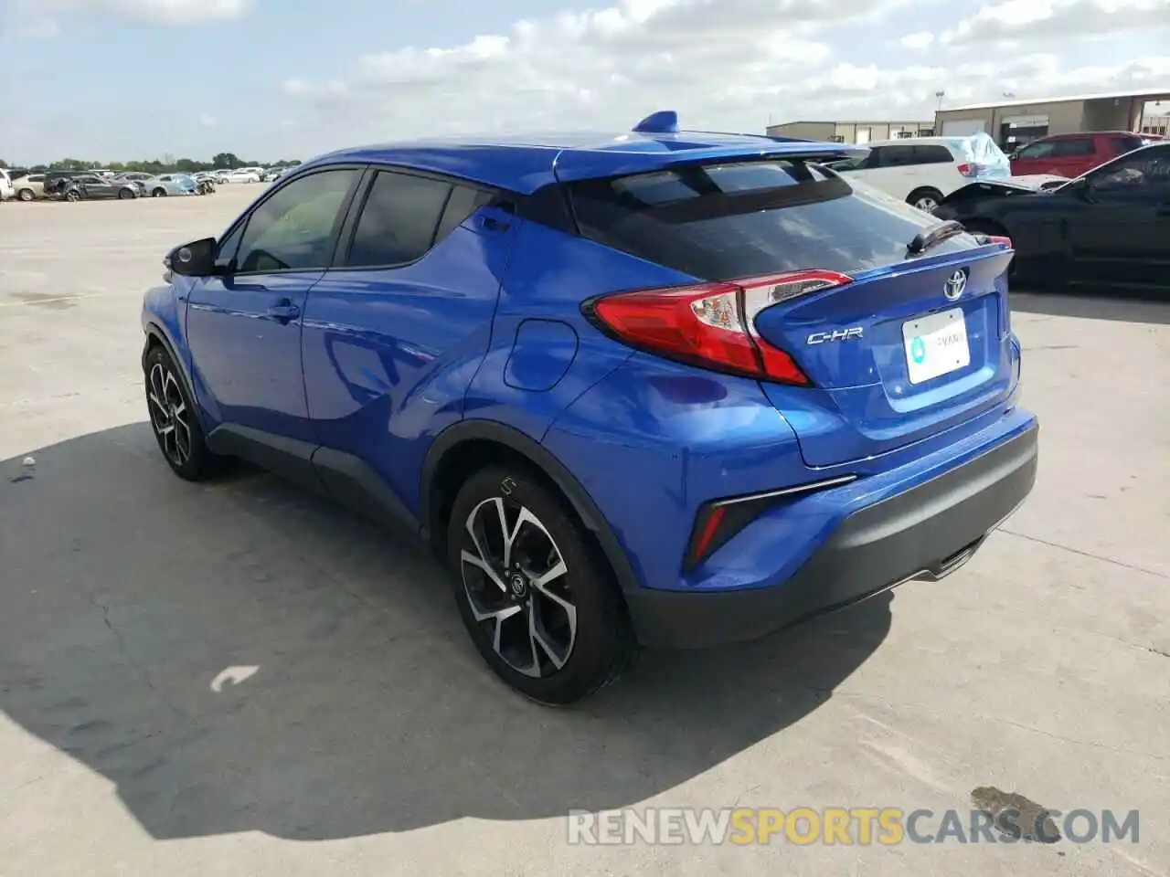 3 Photograph of a damaged car JTNKHMBX1K1036761 TOYOTA C-HR 2019