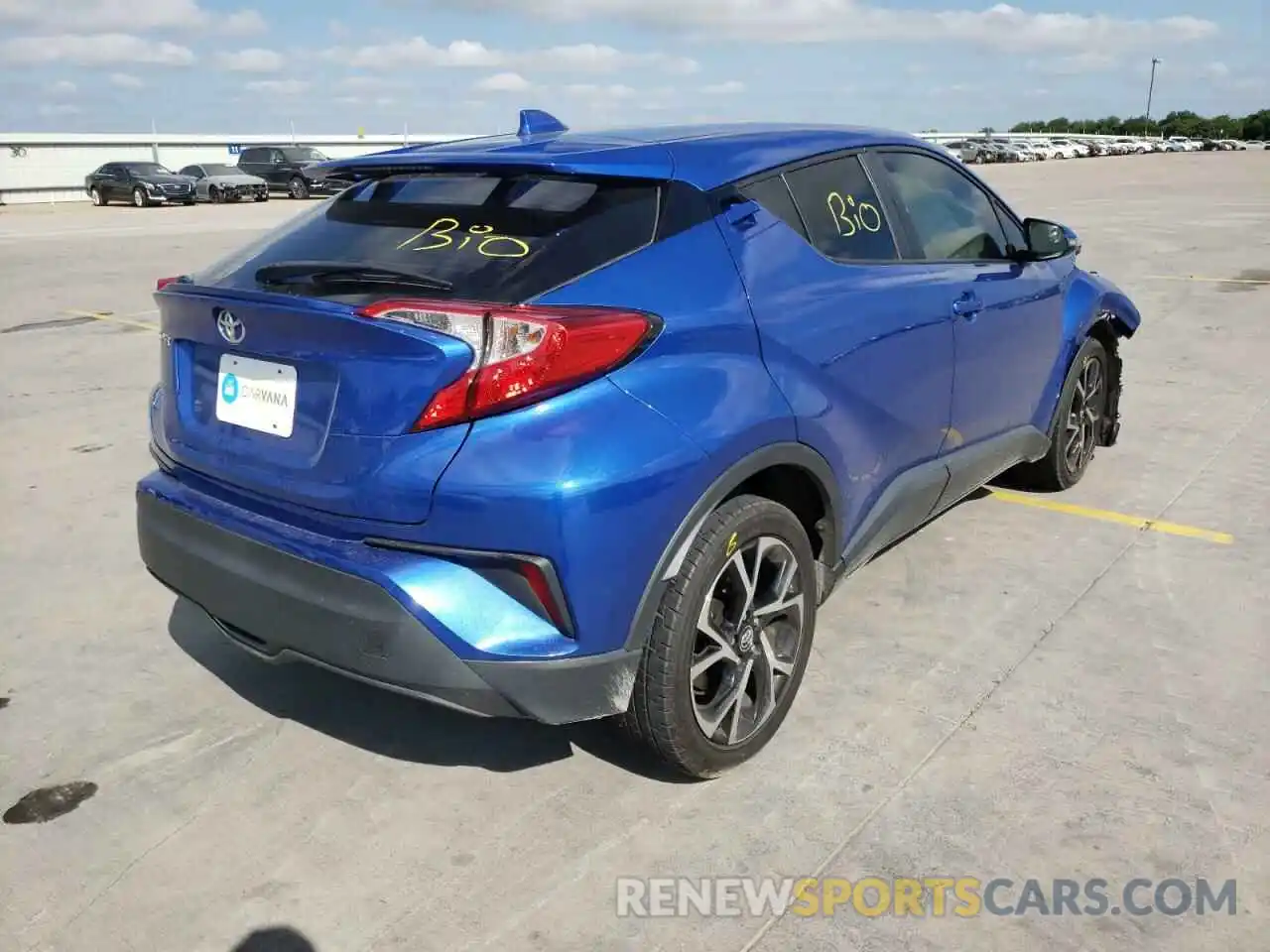 4 Photograph of a damaged car JTNKHMBX1K1036761 TOYOTA C-HR 2019