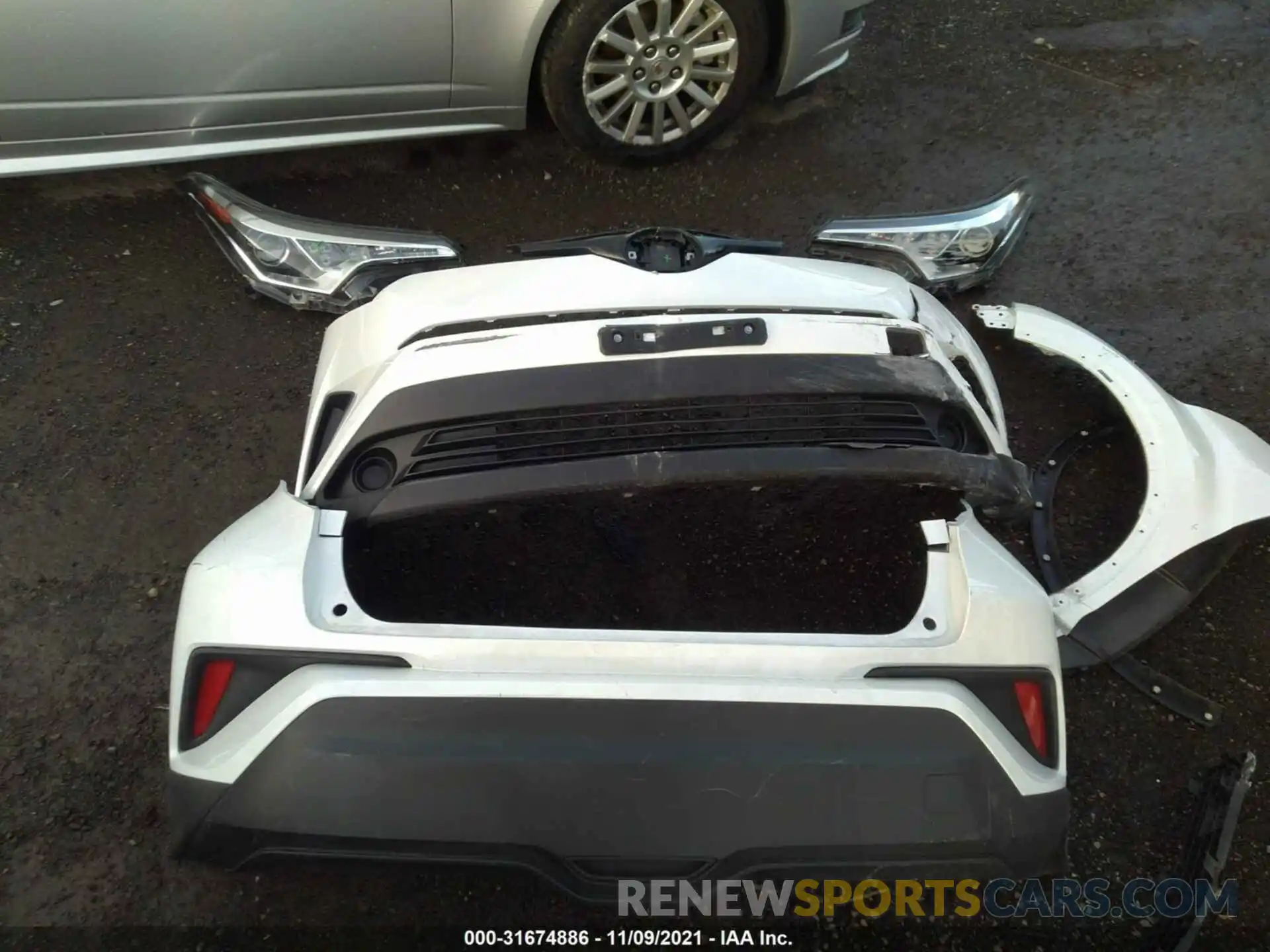 12 Photograph of a damaged car JTNKHMBX1K1036971 TOYOTA C-HR 2019