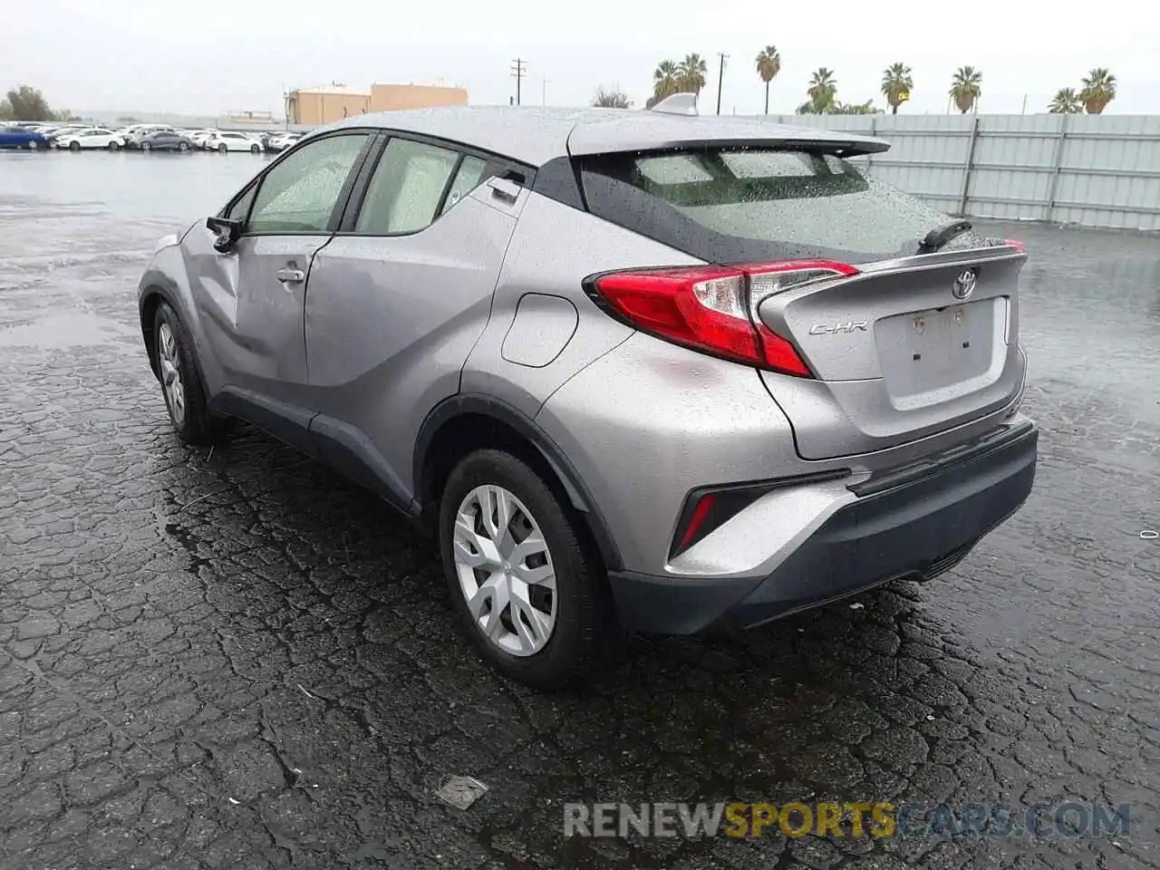 3 Photograph of a damaged car JTNKHMBX1K1037084 TOYOTA C-HR 2019