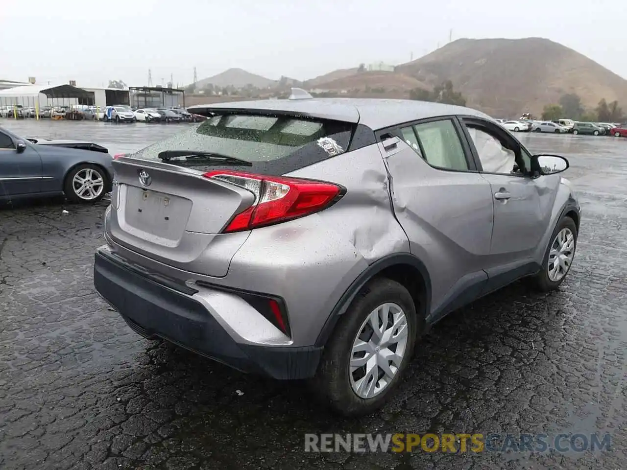 4 Photograph of a damaged car JTNKHMBX1K1037084 TOYOTA C-HR 2019