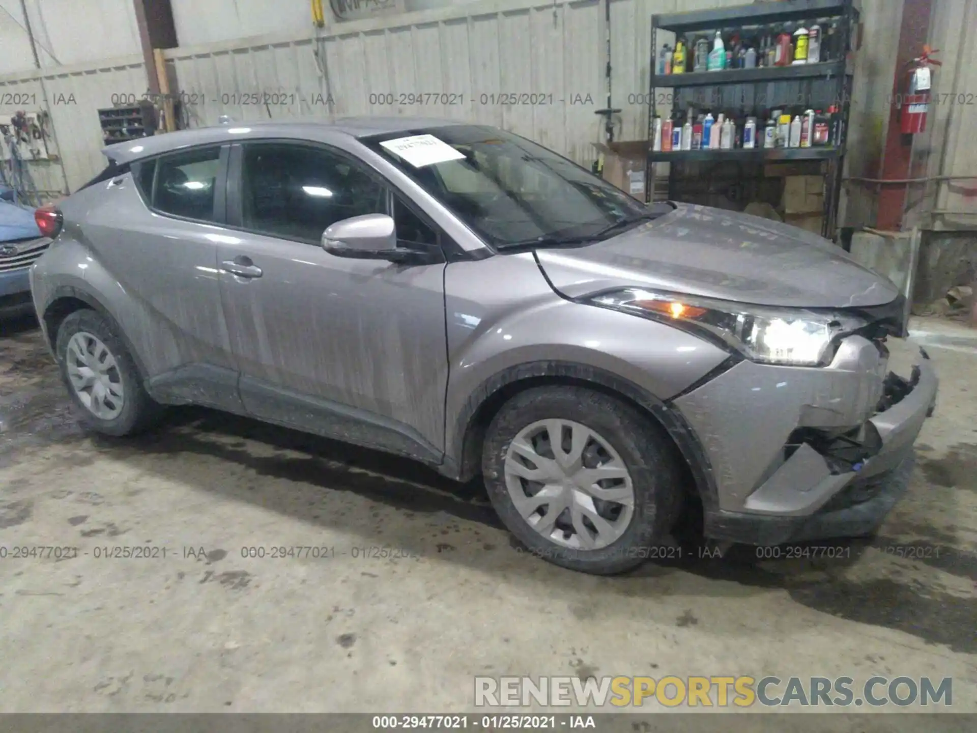 1 Photograph of a damaged car JTNKHMBX1K1037098 TOYOTA C-HR 2019