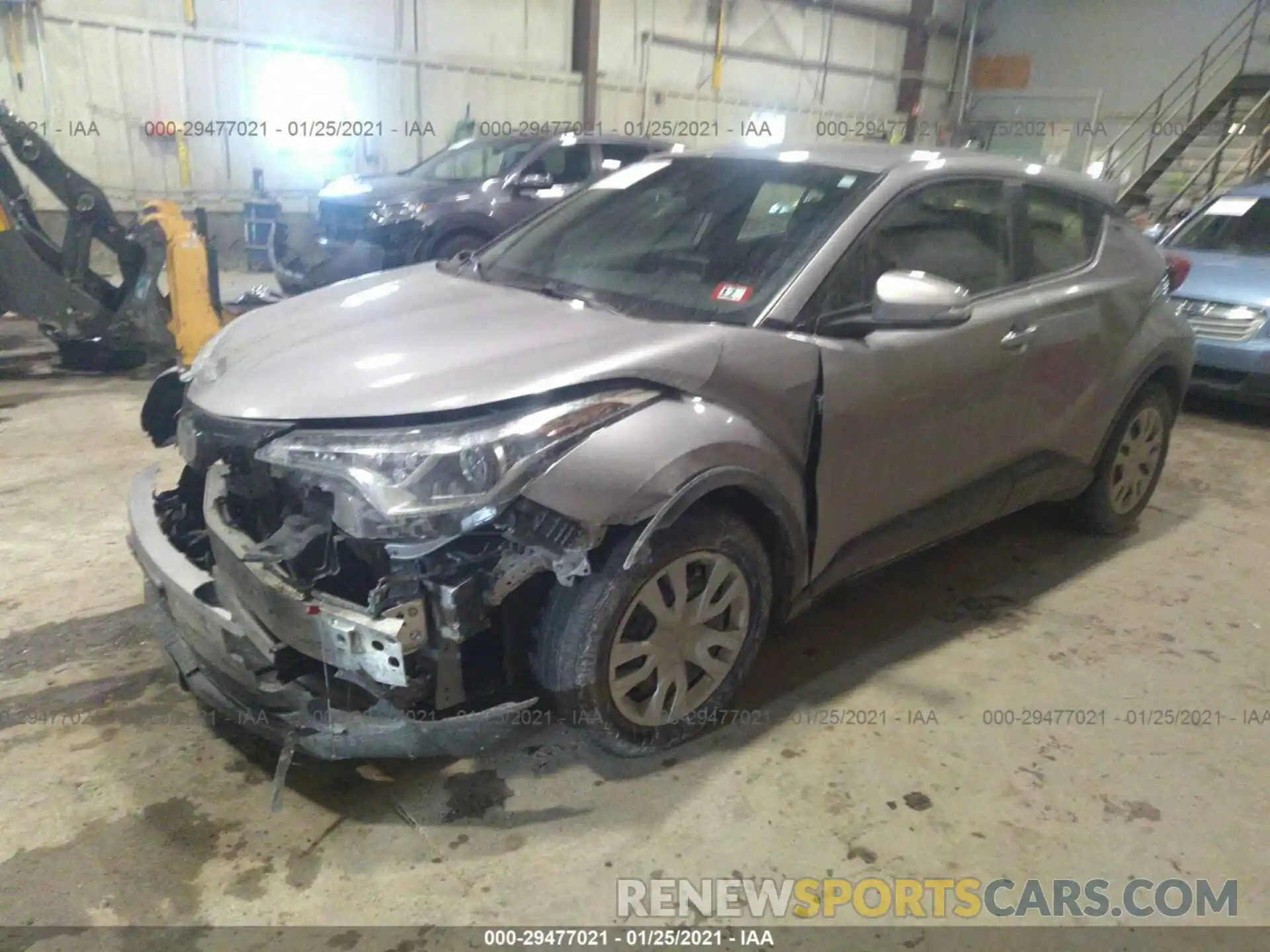 2 Photograph of a damaged car JTNKHMBX1K1037098 TOYOTA C-HR 2019