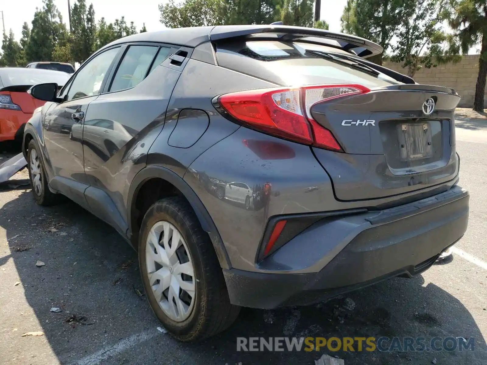 3 Photograph of a damaged car JTNKHMBX1K1037862 TOYOTA C-HR 2019