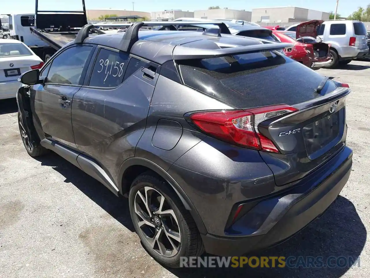 3 Photograph of a damaged car JTNKHMBX1K1037974 TOYOTA C-HR 2019