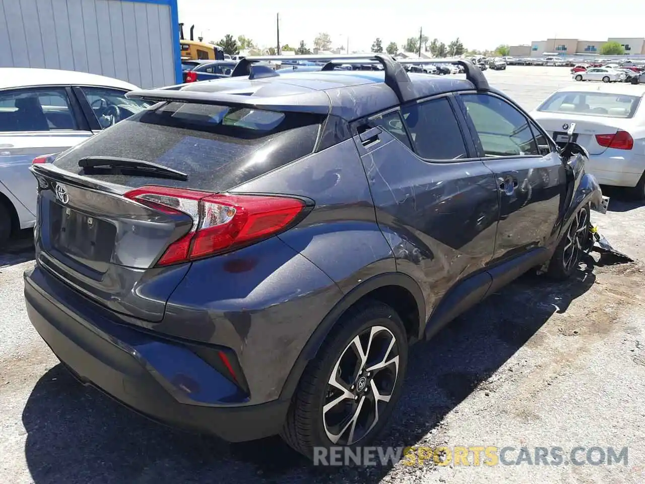 4 Photograph of a damaged car JTNKHMBX1K1037974 TOYOTA C-HR 2019