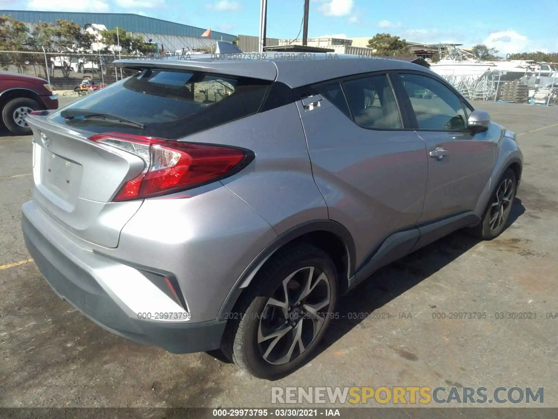 4 Photograph of a damaged car JTNKHMBX1K1038106 TOYOTA C-HR 2019