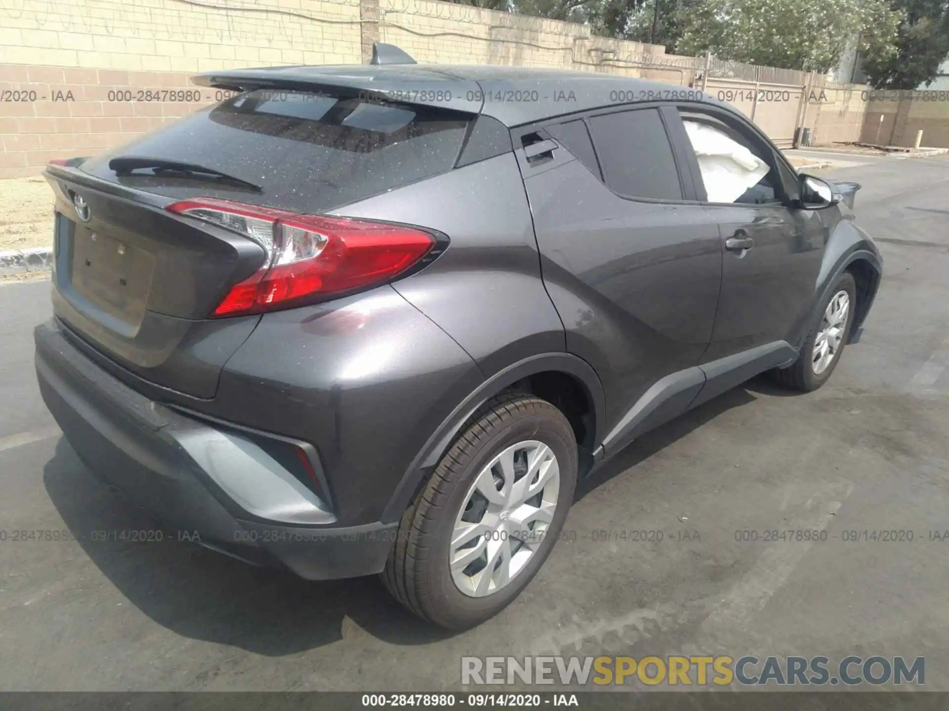 4 Photograph of a damaged car JTNKHMBX1K1038350 TOYOTA C-HR 2019