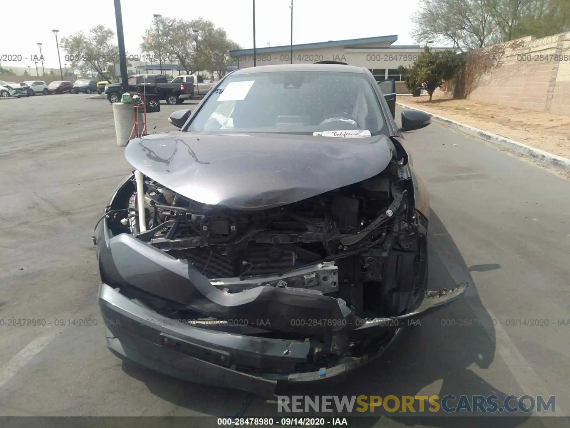 6 Photograph of a damaged car JTNKHMBX1K1038350 TOYOTA C-HR 2019