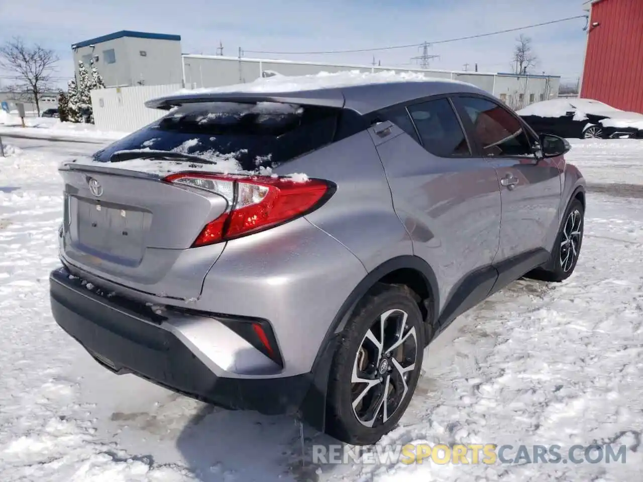 4 Photograph of a damaged car JTNKHMBX1K1038963 TOYOTA C-HR 2019