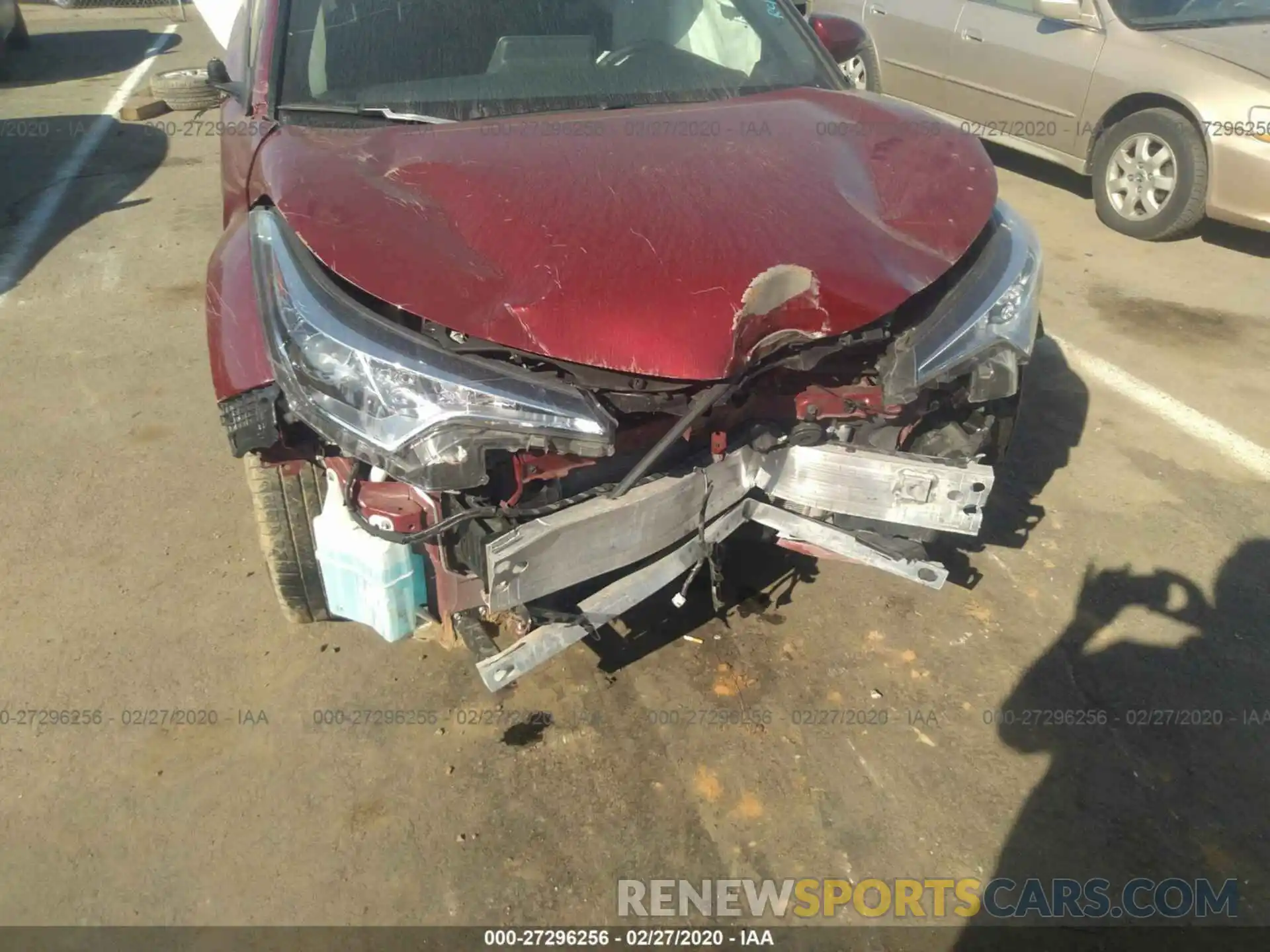 6 Photograph of a damaged car JTNKHMBX1K1039000 TOYOTA C-HR 2019