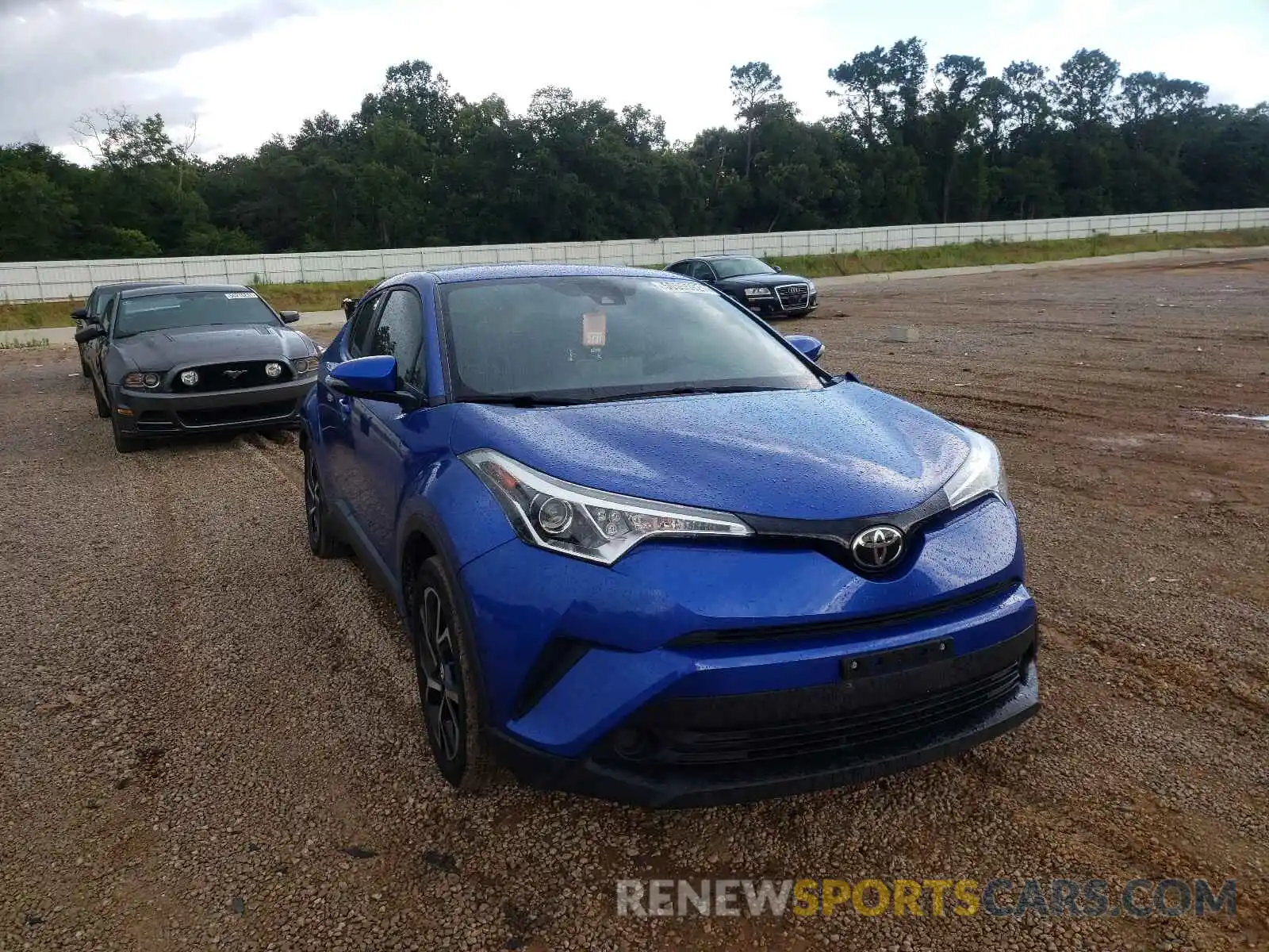 1 Photograph of a damaged car JTNKHMBX1K1041295 TOYOTA C-HR 2019