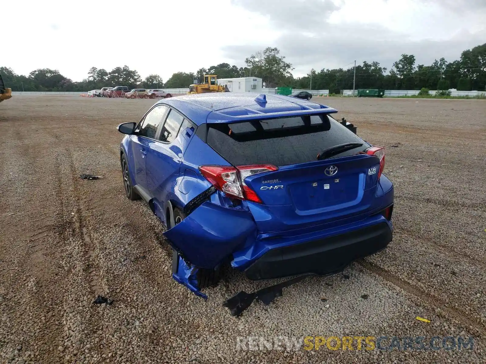 3 Photograph of a damaged car JTNKHMBX1K1041295 TOYOTA C-HR 2019