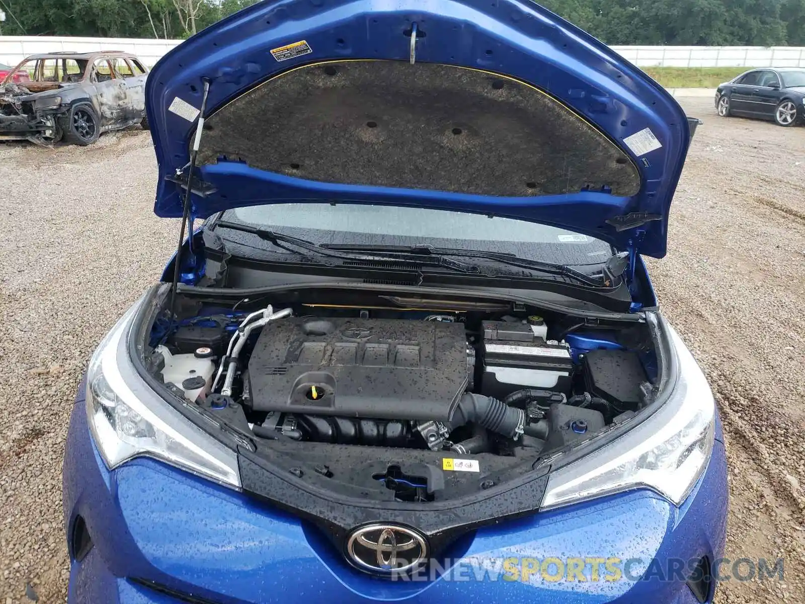 7 Photograph of a damaged car JTNKHMBX1K1041295 TOYOTA C-HR 2019