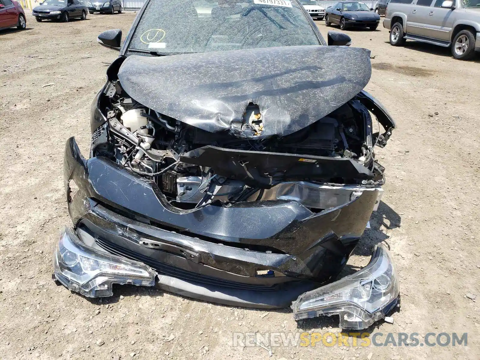 9 Photograph of a damaged car JTNKHMBX1K1041359 TOYOTA C-HR 2019