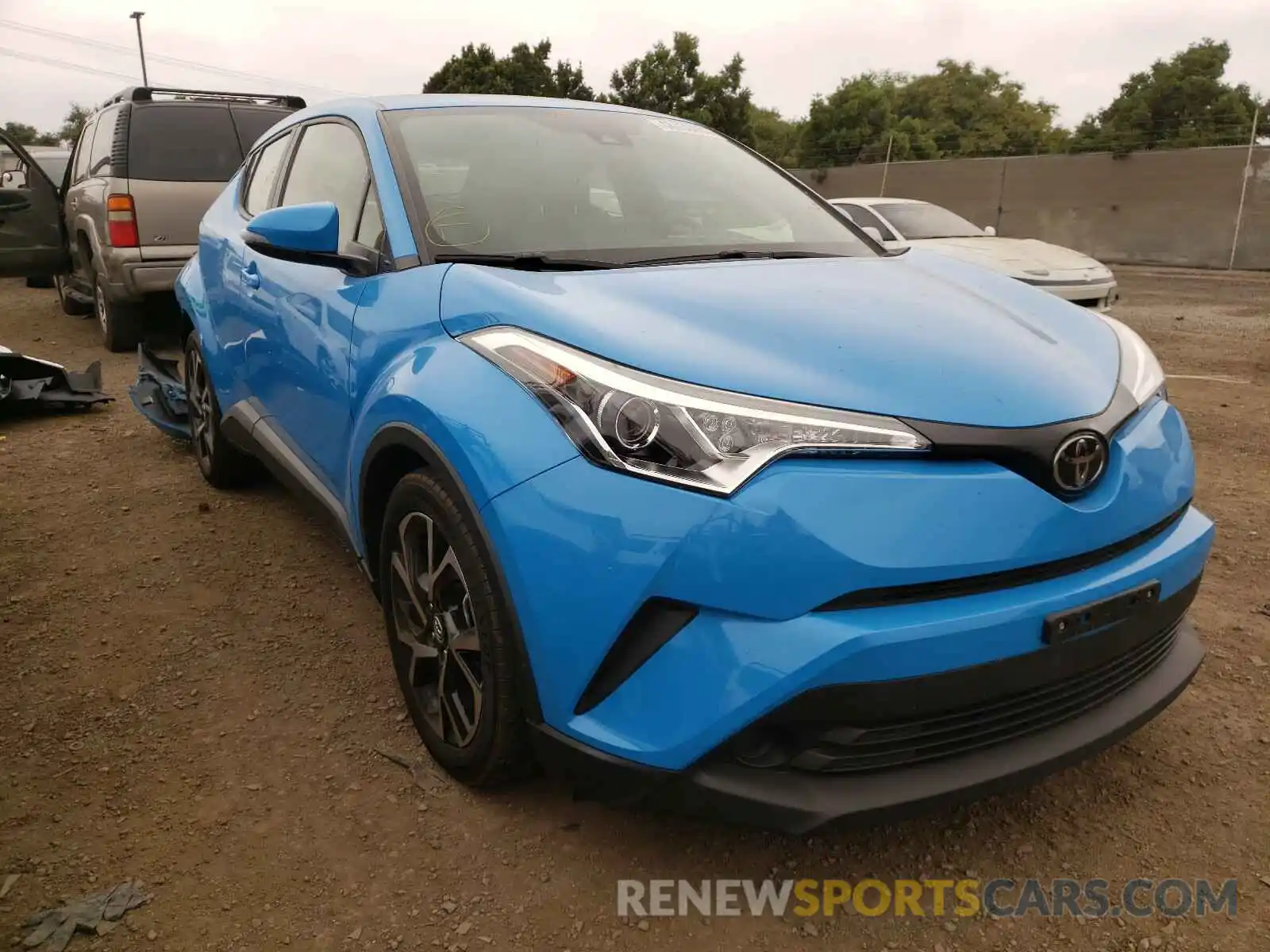 1 Photograph of a damaged car JTNKHMBX1K1042172 TOYOTA C-HR 2019