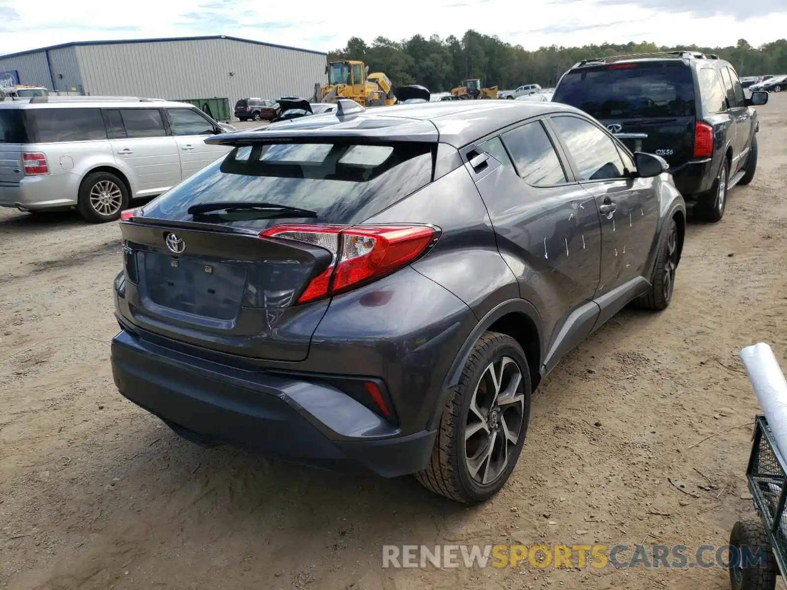 4 Photograph of a damaged car JTNKHMBX1K1042267 TOYOTA C-HR 2019