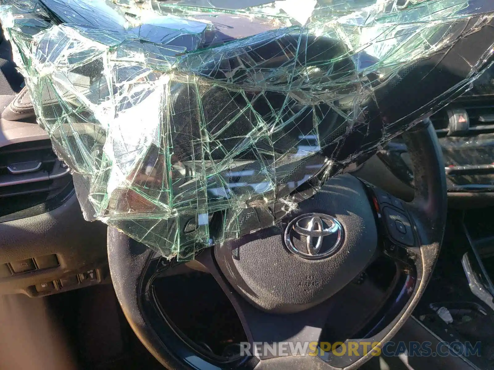 8 Photograph of a damaged car JTNKHMBX1K1042317 TOYOTA C-HR 2019