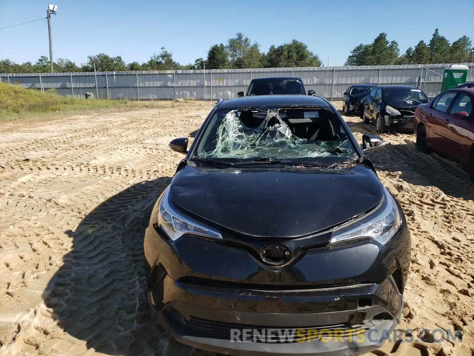 9 Photograph of a damaged car JTNKHMBX1K1042317 TOYOTA C-HR 2019