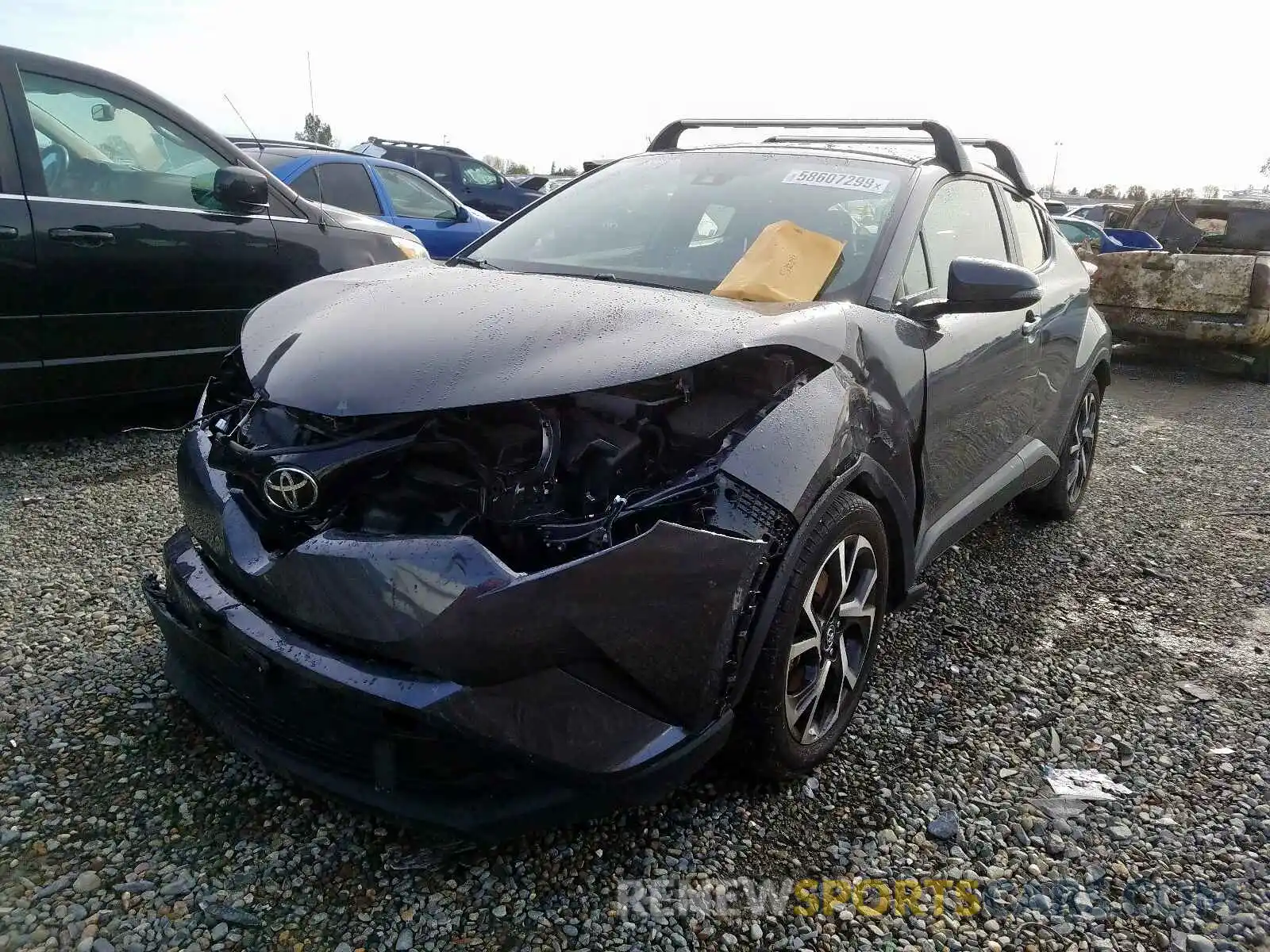 2 Photograph of a damaged car JTNKHMBX1K1042768 TOYOTA C-HR 2019