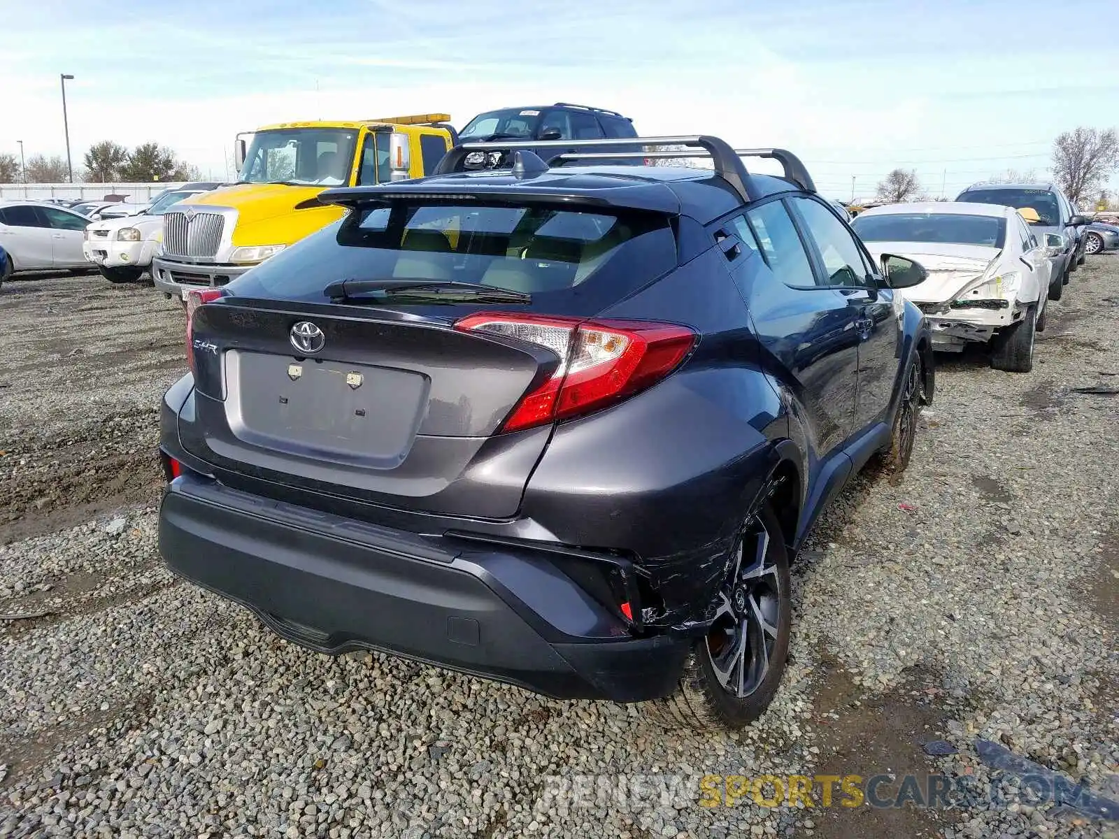 4 Photograph of a damaged car JTNKHMBX1K1042768 TOYOTA C-HR 2019