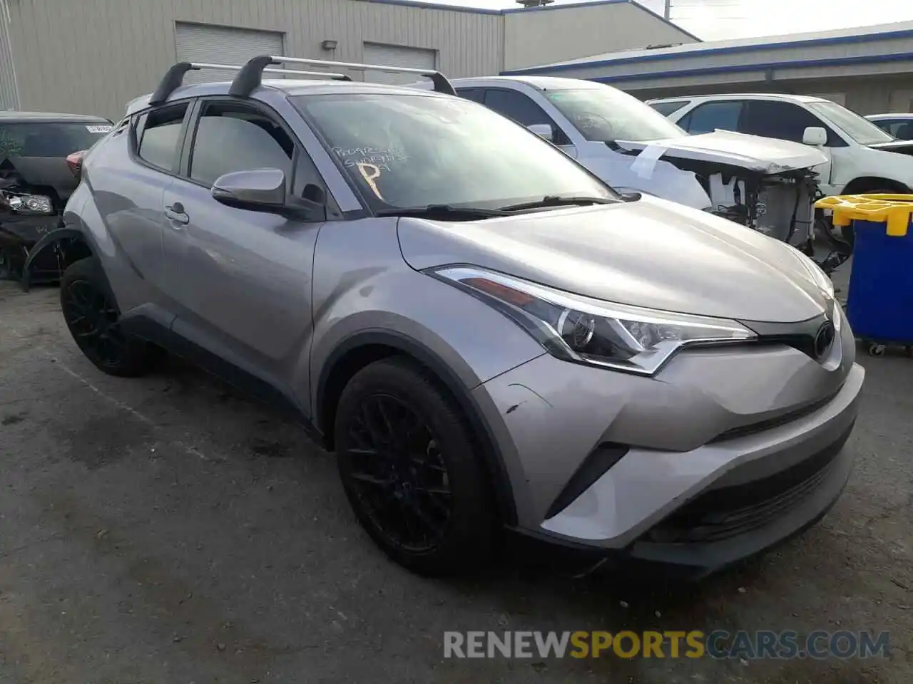 1 Photograph of a damaged car JTNKHMBX1K1045525 TOYOTA C-HR 2019