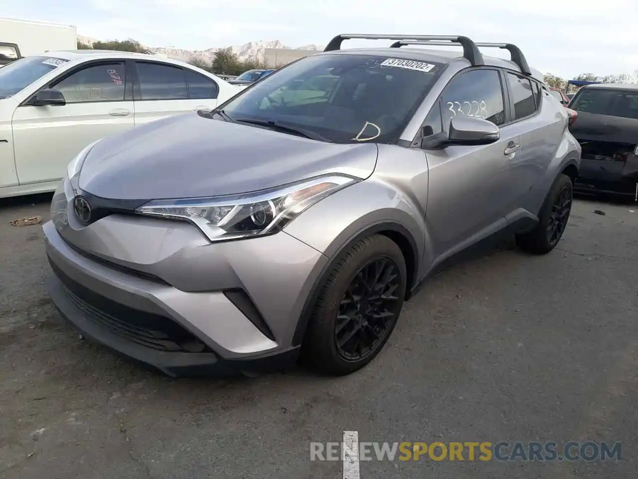 2 Photograph of a damaged car JTNKHMBX1K1045525 TOYOTA C-HR 2019