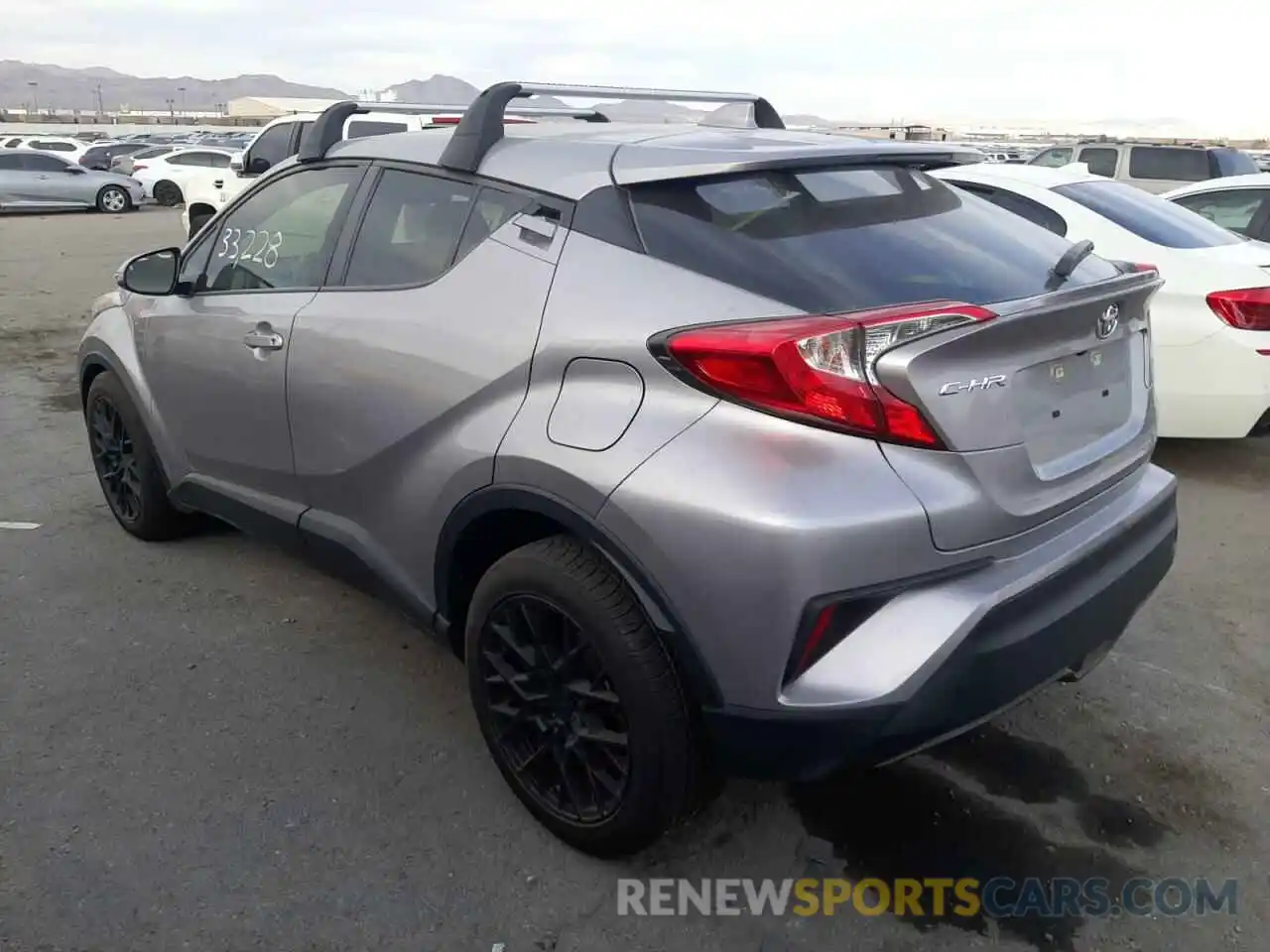 3 Photograph of a damaged car JTNKHMBX1K1045525 TOYOTA C-HR 2019