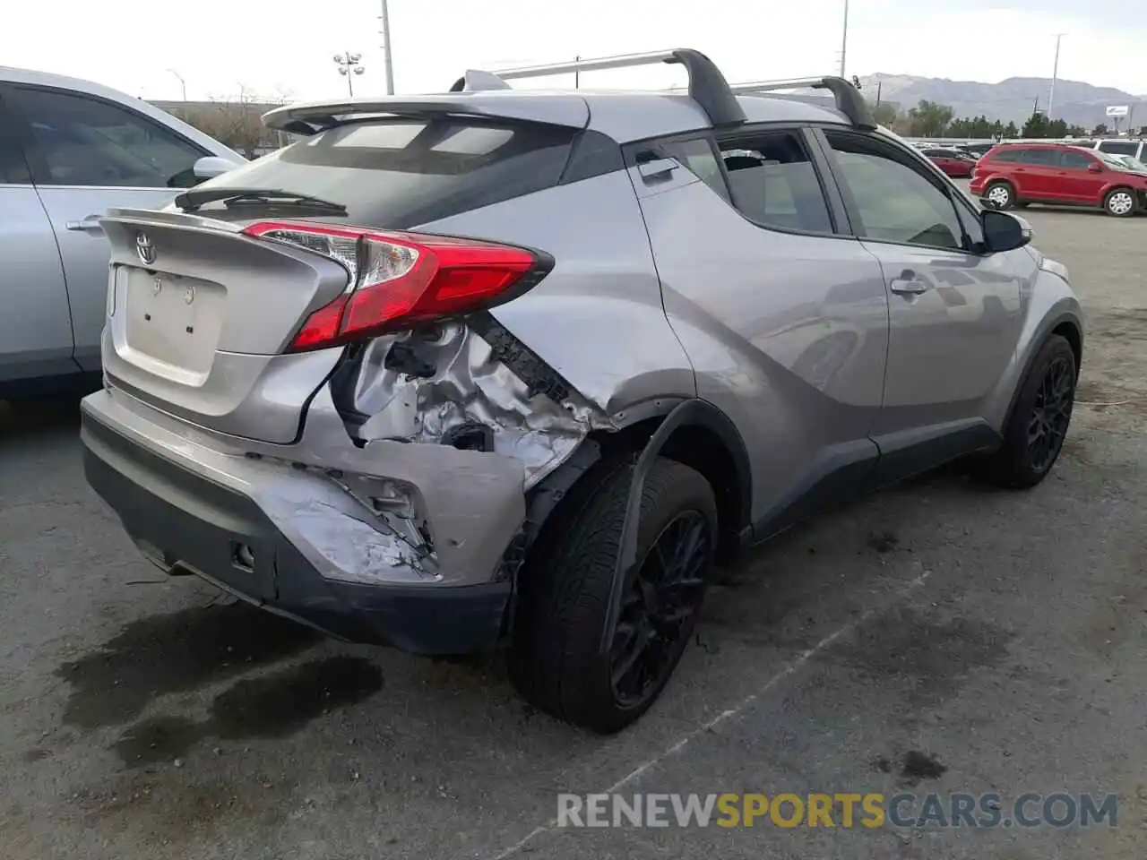 4 Photograph of a damaged car JTNKHMBX1K1045525 TOYOTA C-HR 2019