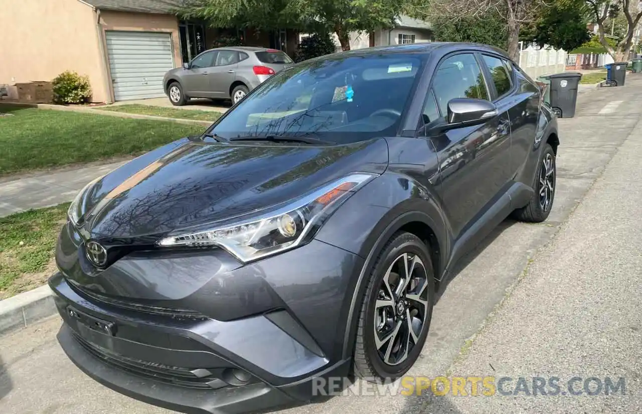 2 Photograph of a damaged car JTNKHMBX1K1045833 TOYOTA C-HR 2019