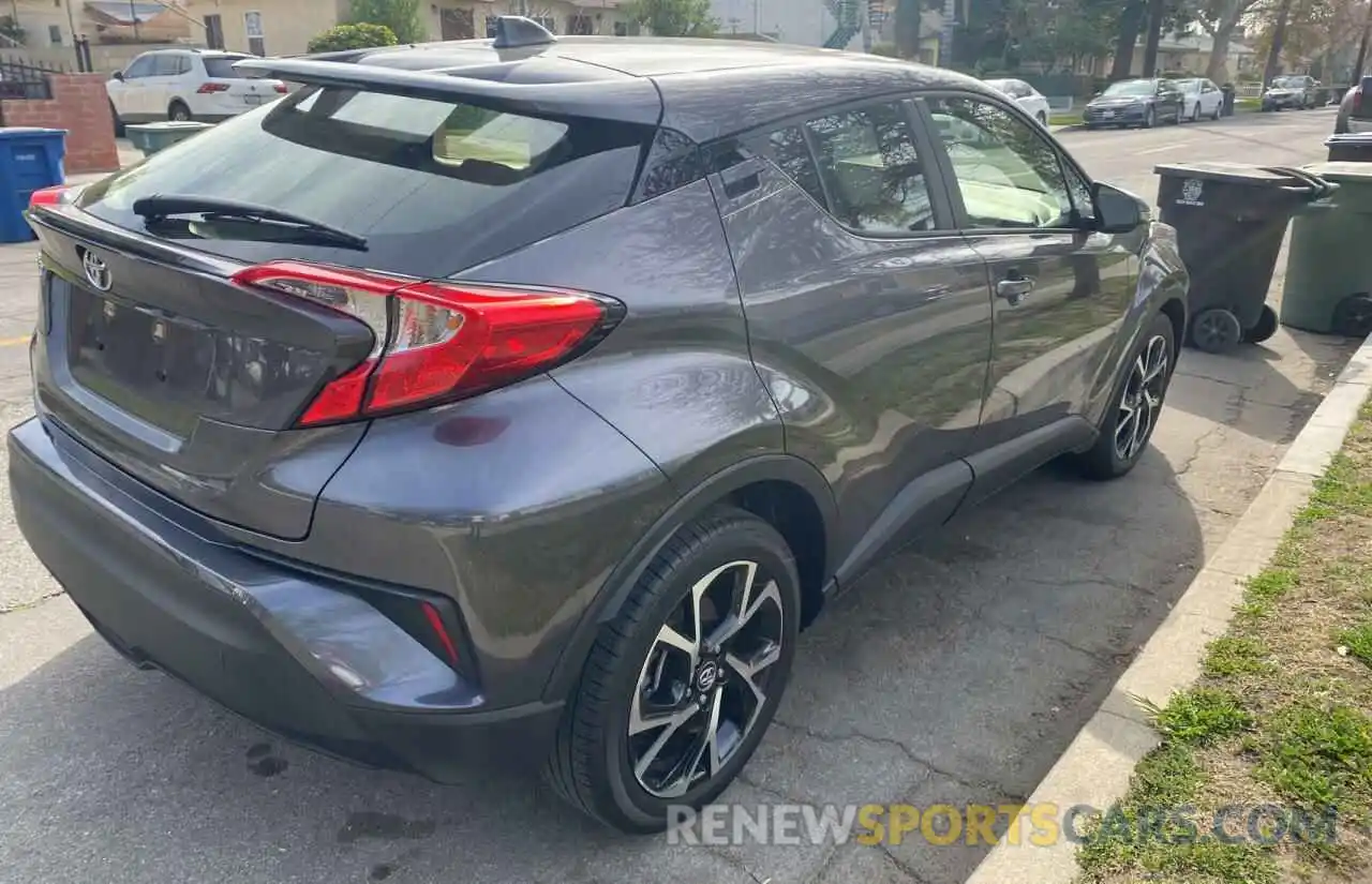 4 Photograph of a damaged car JTNKHMBX1K1045833 TOYOTA C-HR 2019