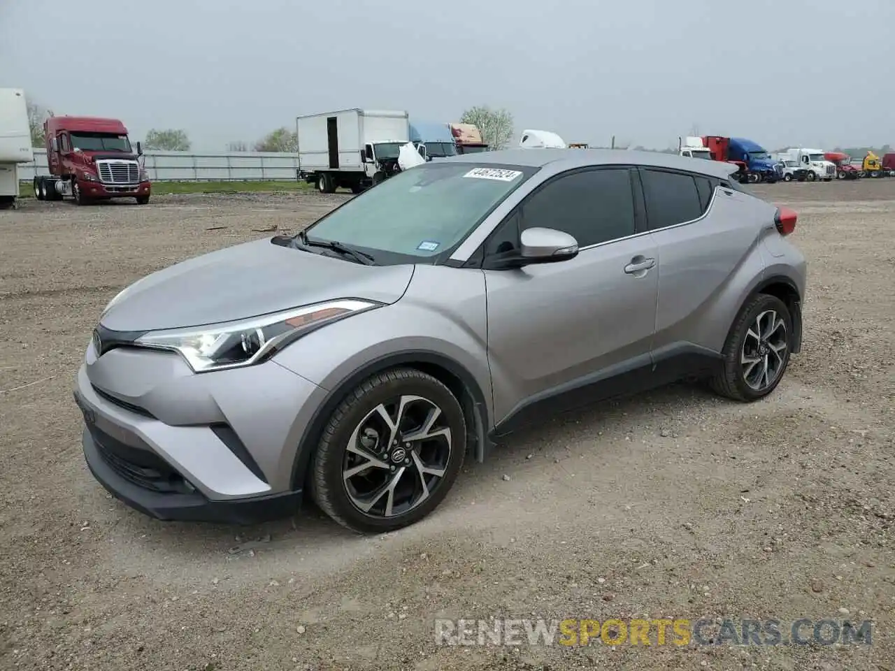 1 Photograph of a damaged car JTNKHMBX1K1046402 TOYOTA C-HR 2019