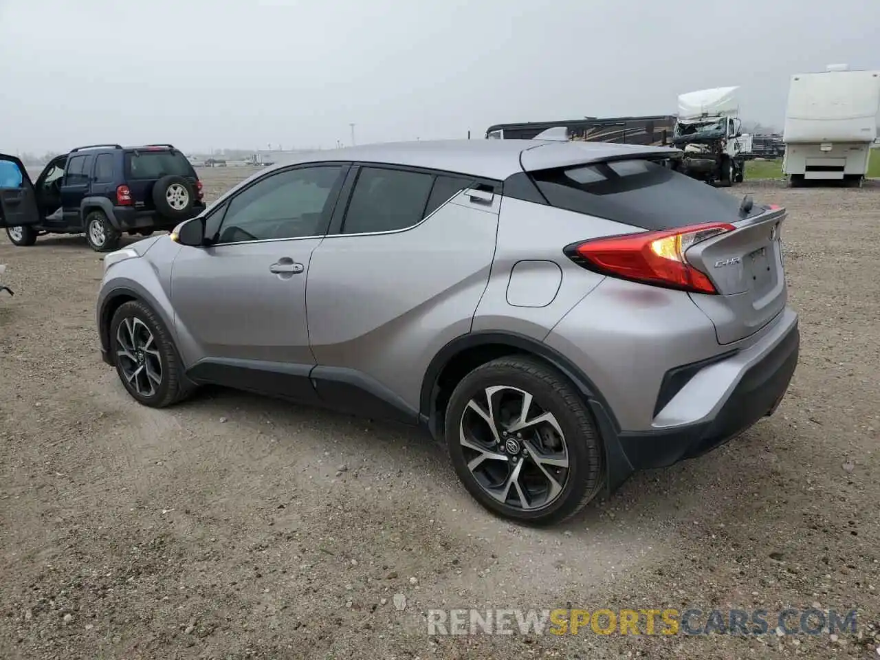 2 Фотография поврежденного автомобиля JTNKHMBX1K1046402 TOYOTA C-HR 2019