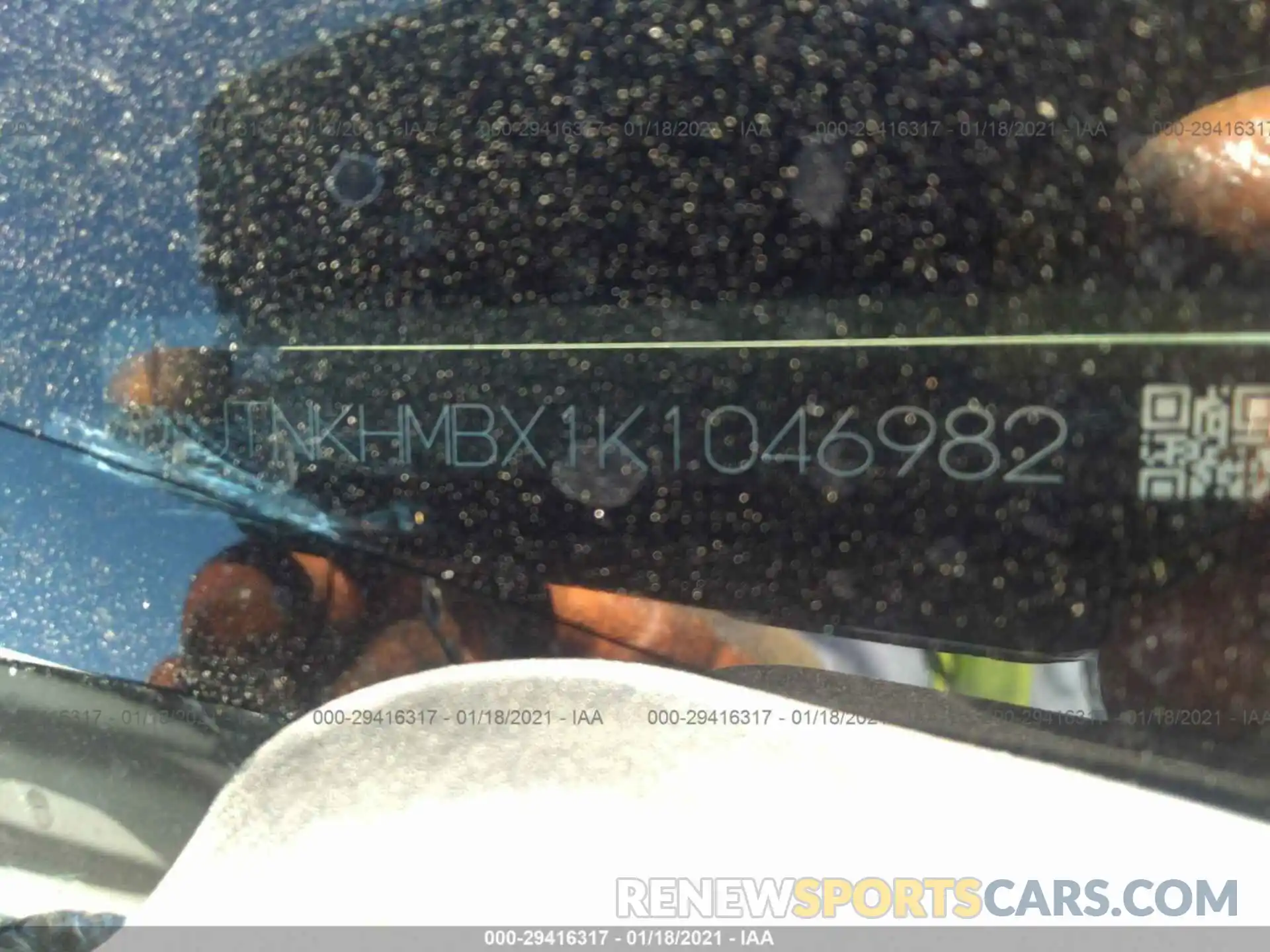 9 Photograph of a damaged car JTNKHMBX1K1046982 TOYOTA C-HR 2019