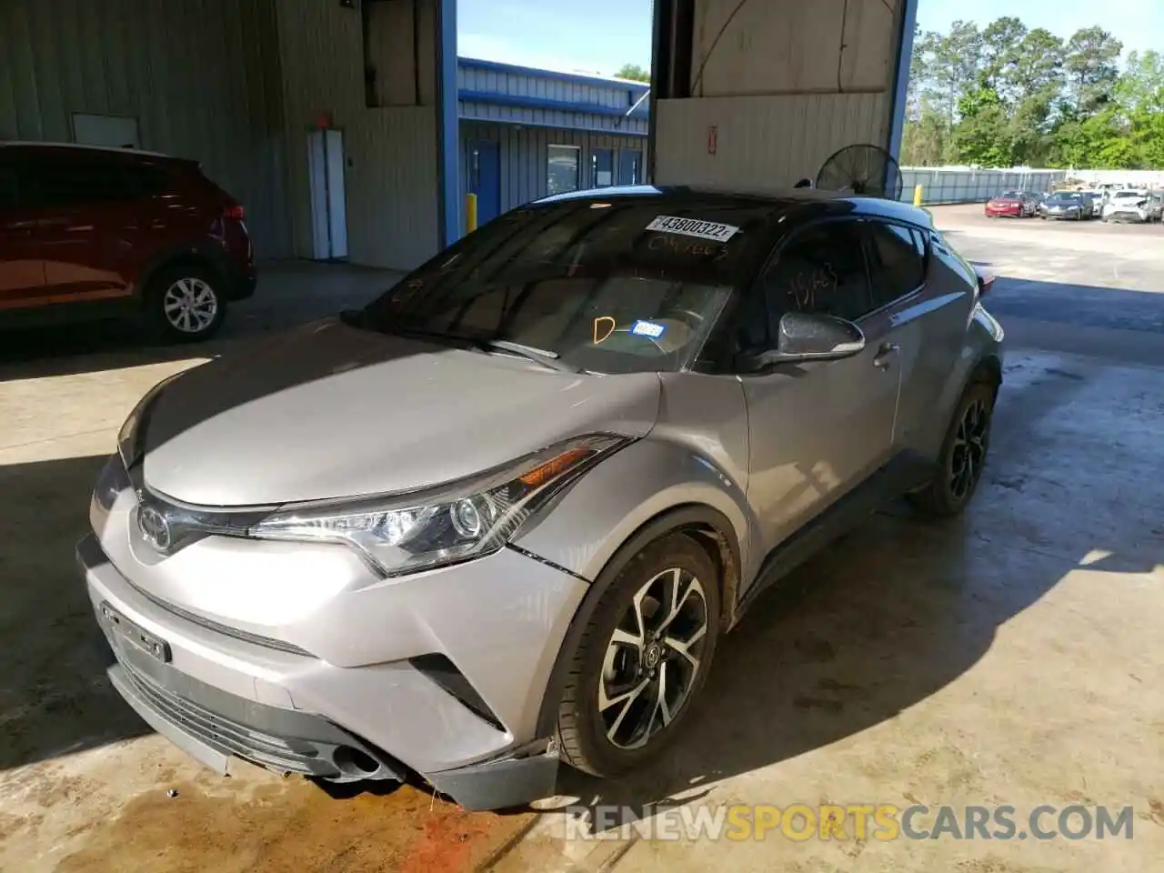 2 Фотография поврежденного автомобиля JTNKHMBX1K1047663 TOYOTA C-HR 2019