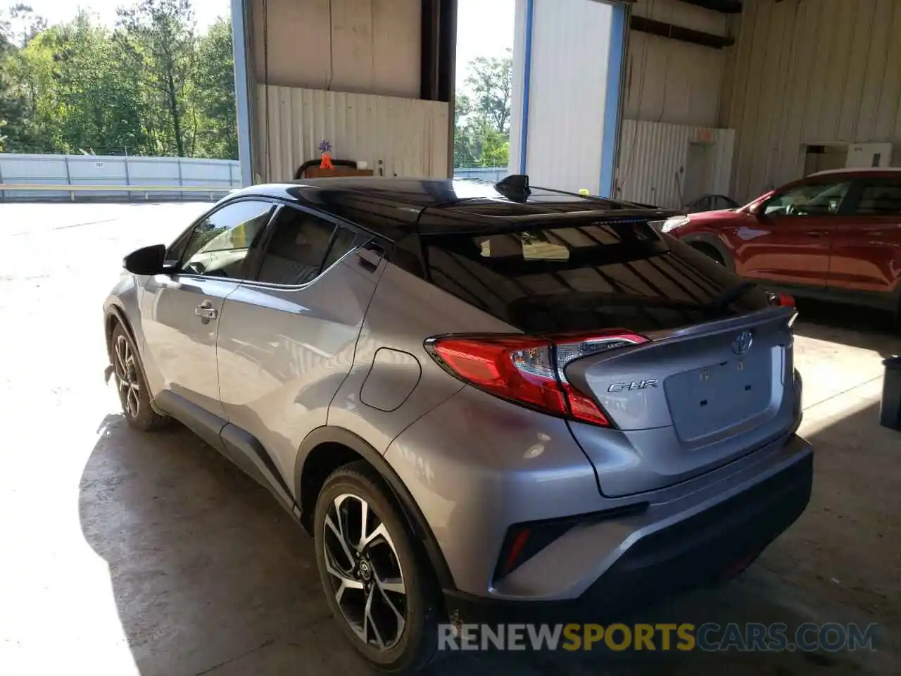 3 Photograph of a damaged car JTNKHMBX1K1047663 TOYOTA C-HR 2019