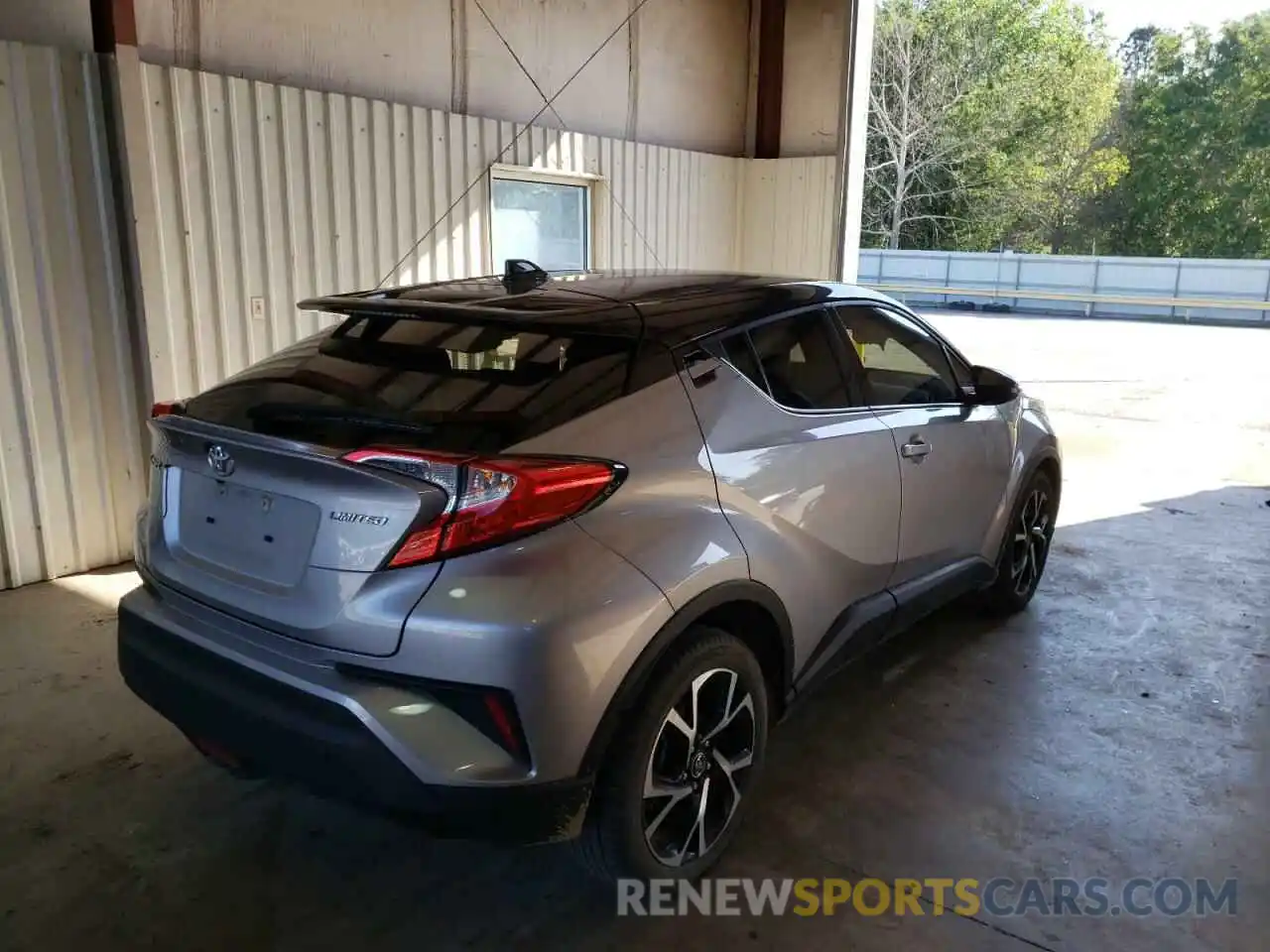 4 Photograph of a damaged car JTNKHMBX1K1047663 TOYOTA C-HR 2019