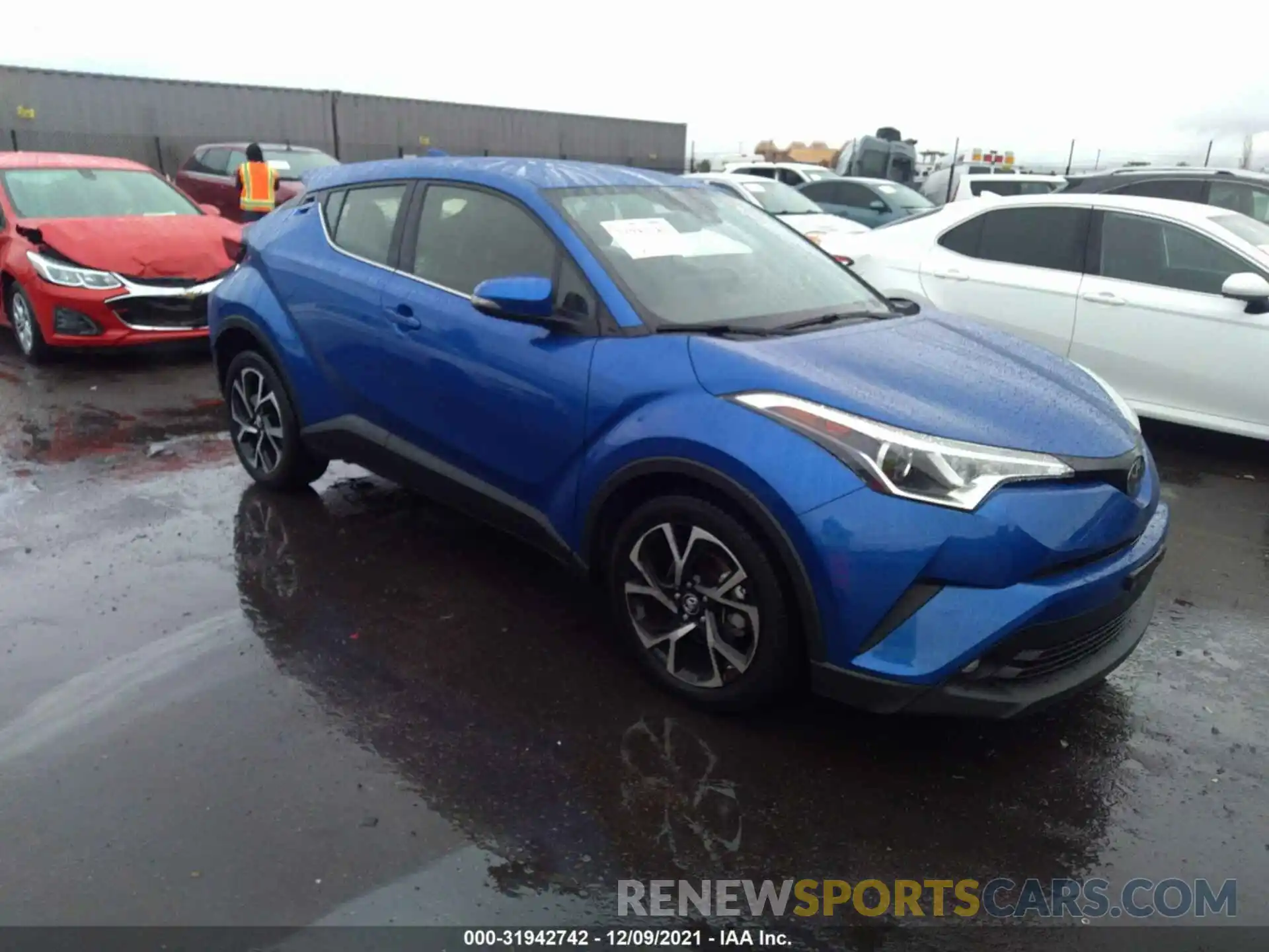 1 Photograph of a damaged car JTNKHMBX1K1048778 TOYOTA C-HR 2019